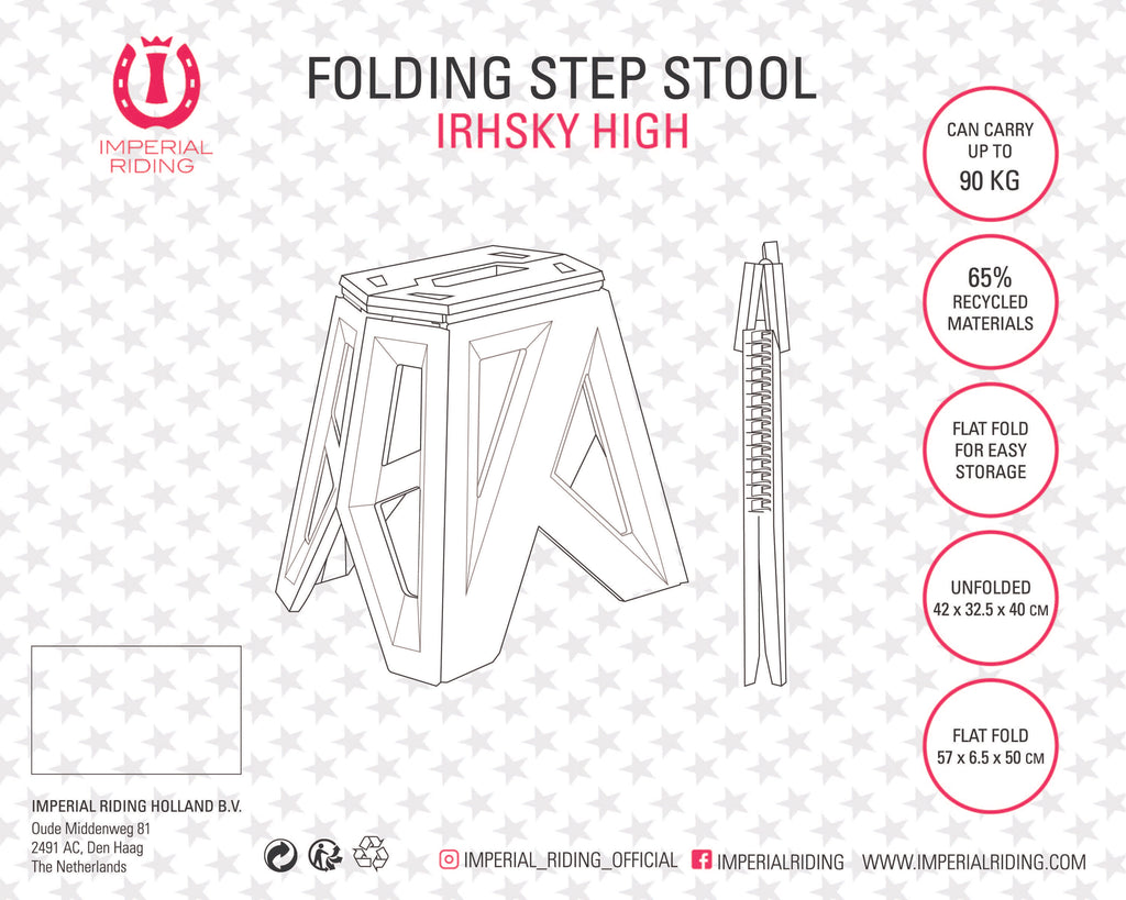 Imperial Riding Step IRHSky High Orange