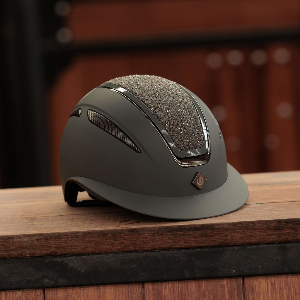 Imperial Riding Cap IRHOlania Deluxe Big Visor Grey