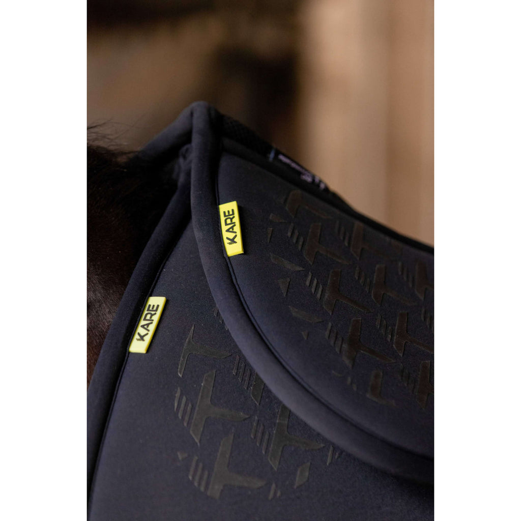 K by EQUITHÈME Saddlepad Entebbe Dressage Black