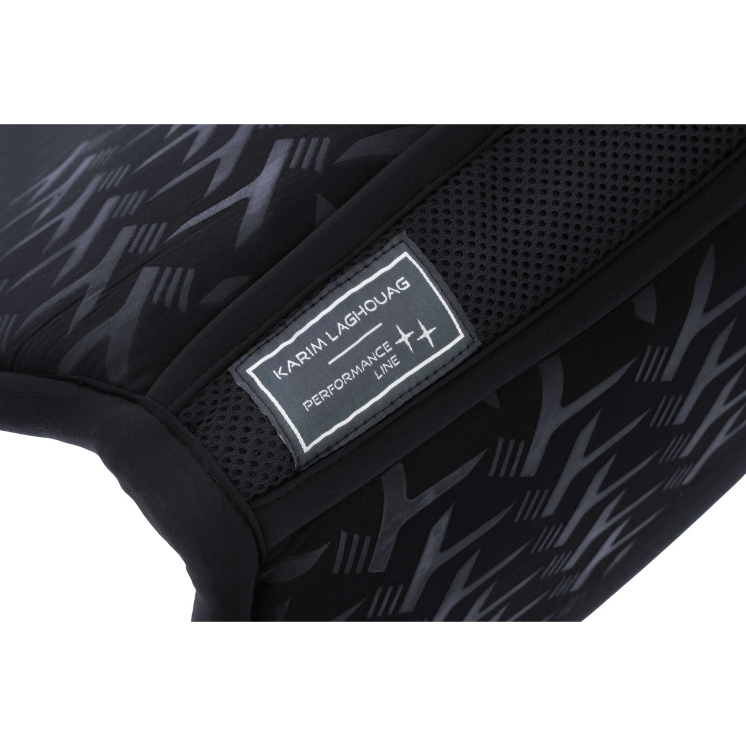 K by EQUITHÈME Saddlepad Entebbe Dressage Black