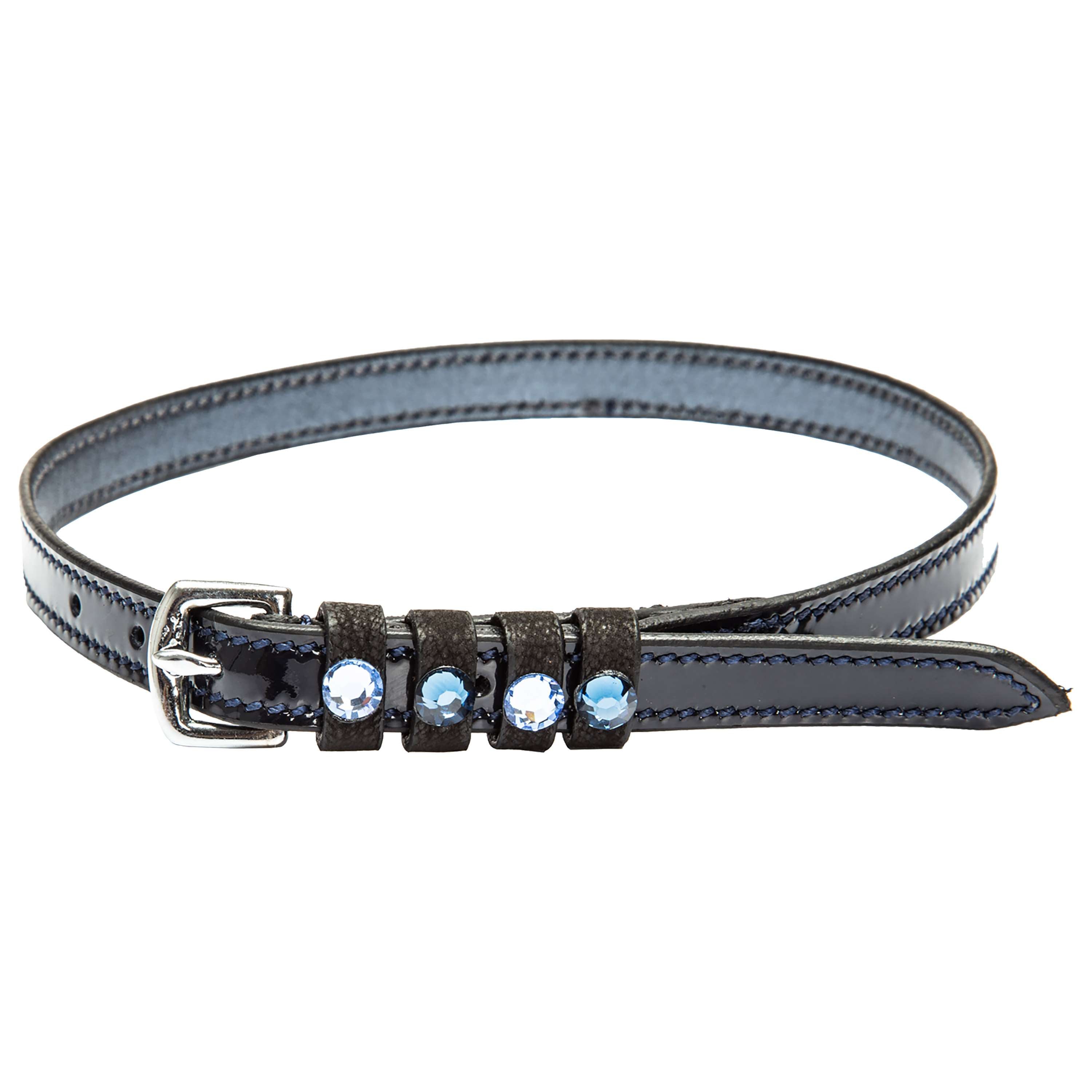 Imperial Riding Spur straps IRHPardouz Navy/Metal