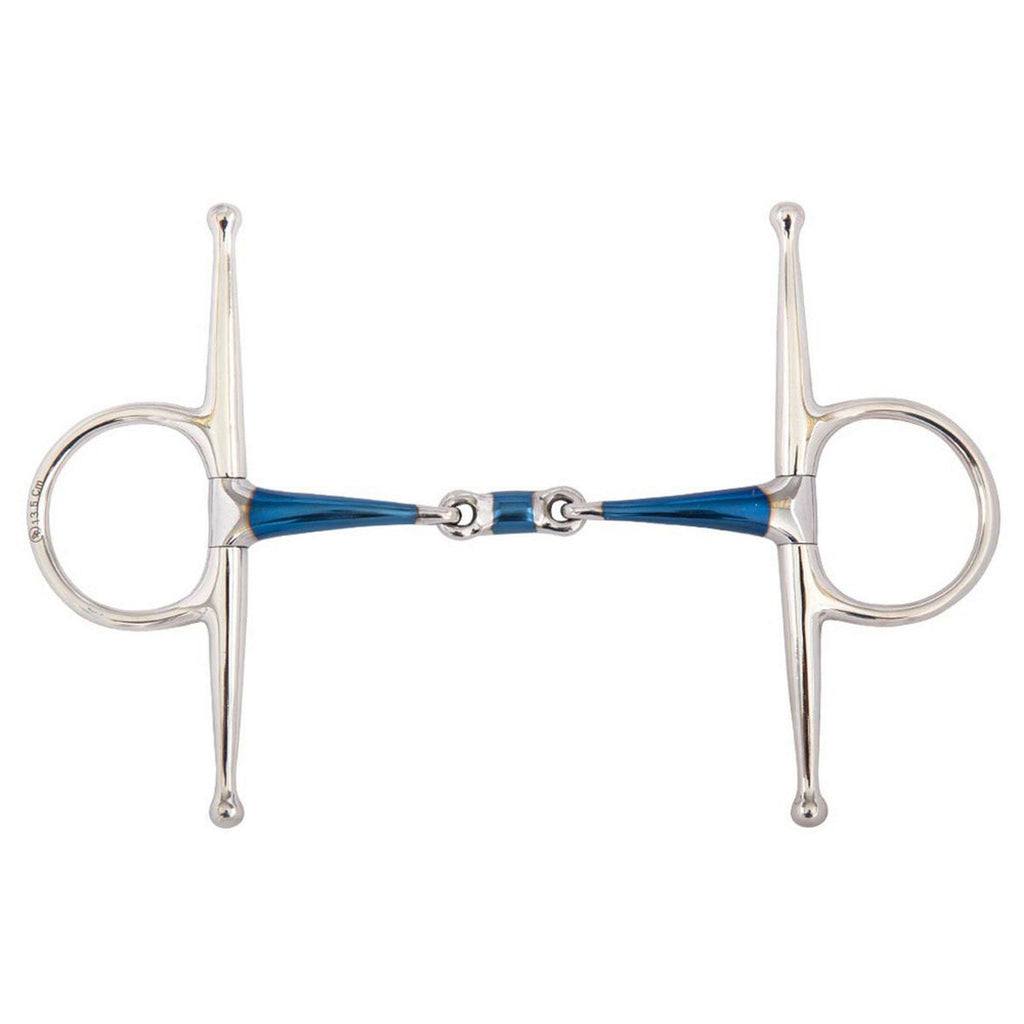 BR Full Cheek Snaffle Double Sweet Iron 14mm