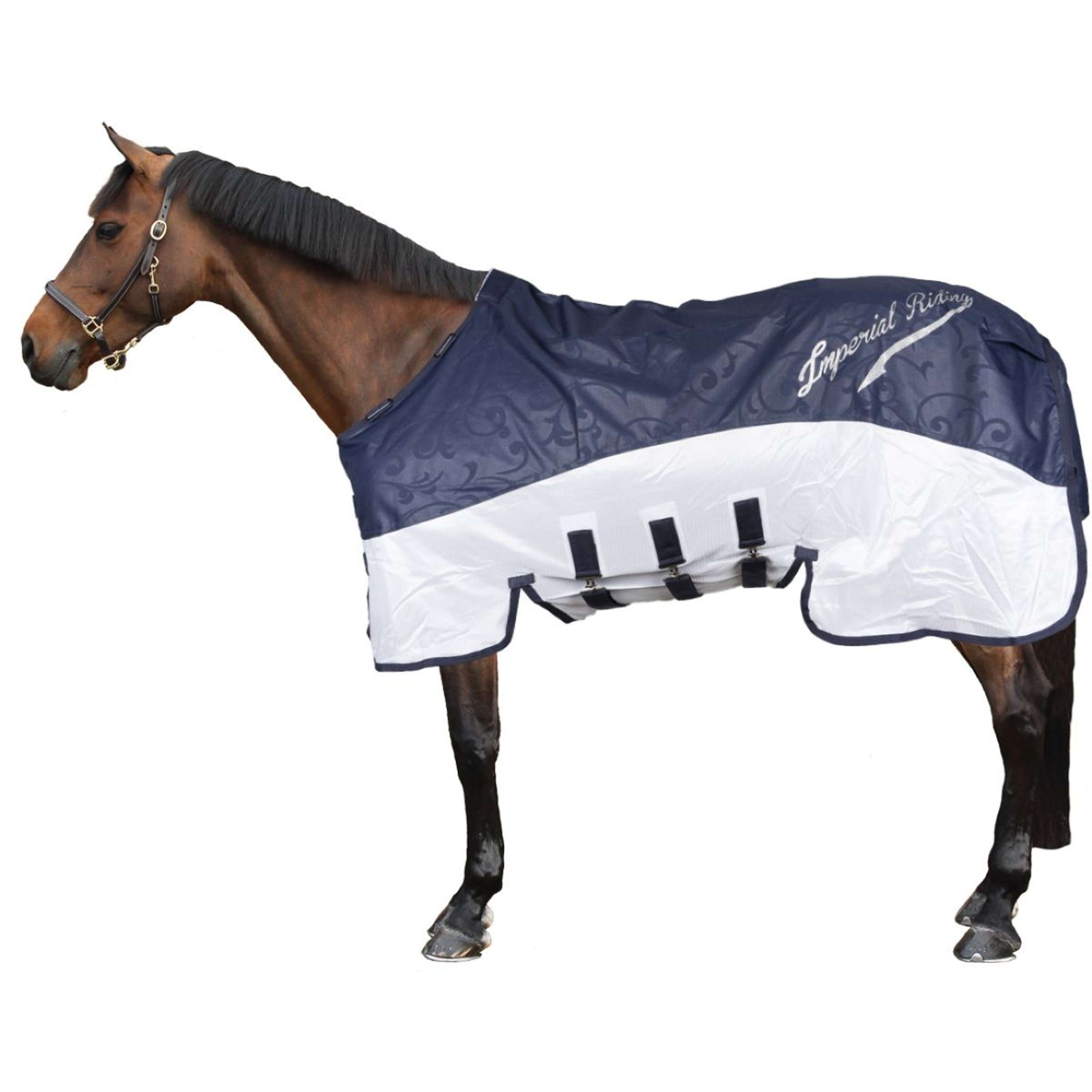 Imperial Riding Fly and Rain Blanket IRHSuper-Dry Navy