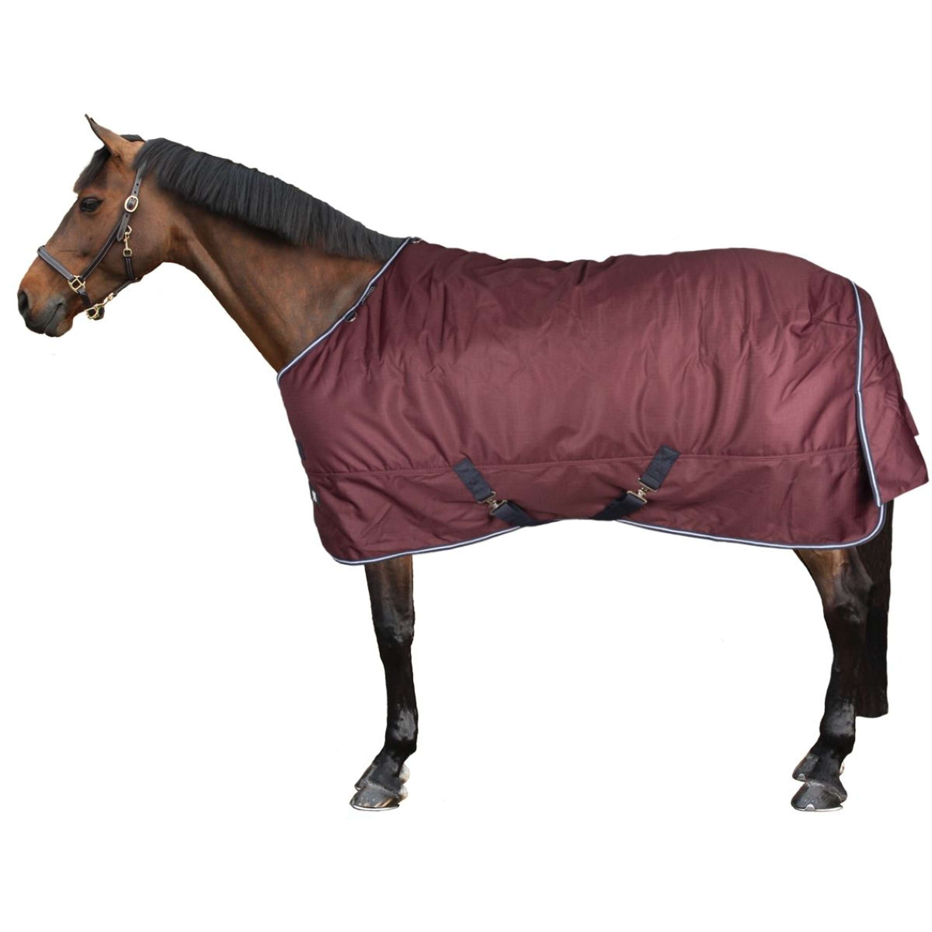 EQUITHÈME Outdoor Rug Tyrex 1200D 0g Standard Burgundy