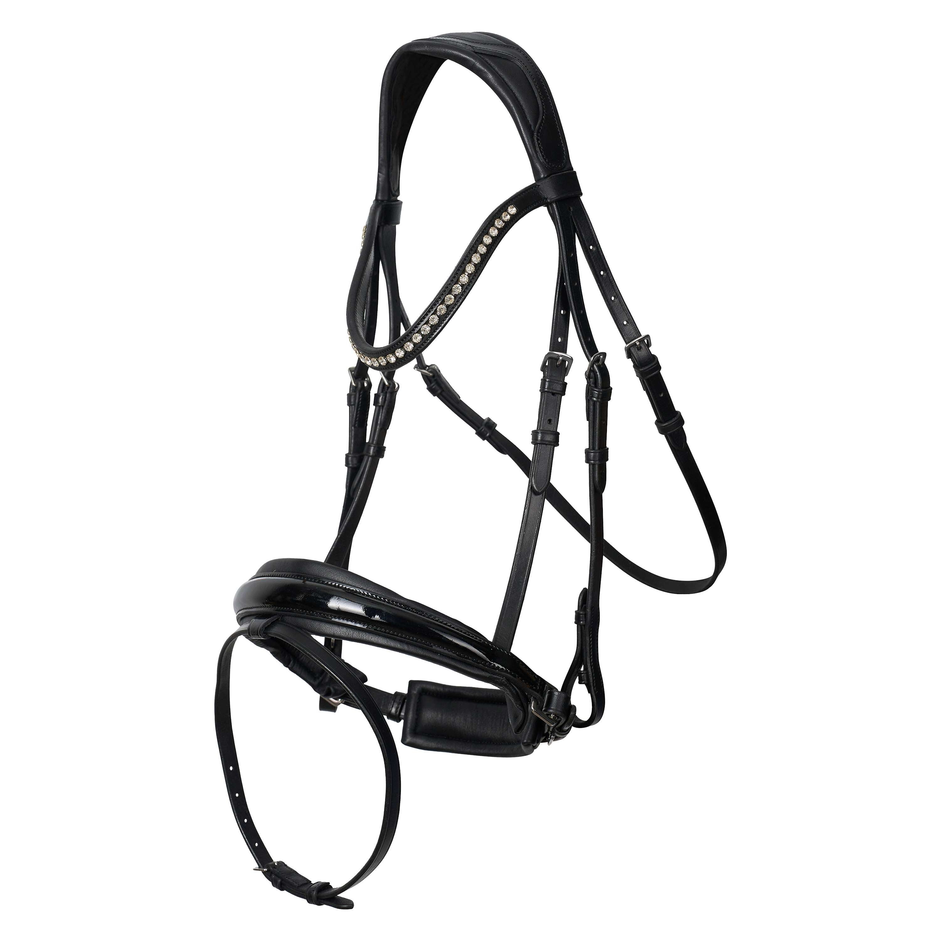 Imperial Riding Bridle IRHFria Trens Black lack/Chrystal
