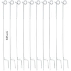 Agradi Power Pigtail Post 10 Pieces 105cm White