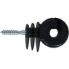 Ako Ring Insulator Big with Continuous Support 25 Pieces Black