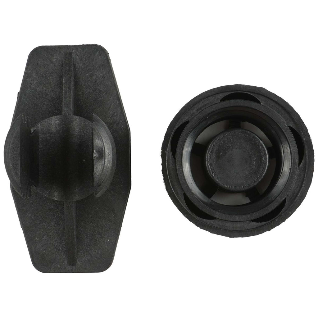 Ako Screw Insulator Vario Plus for Tapes 10 Pieces Black