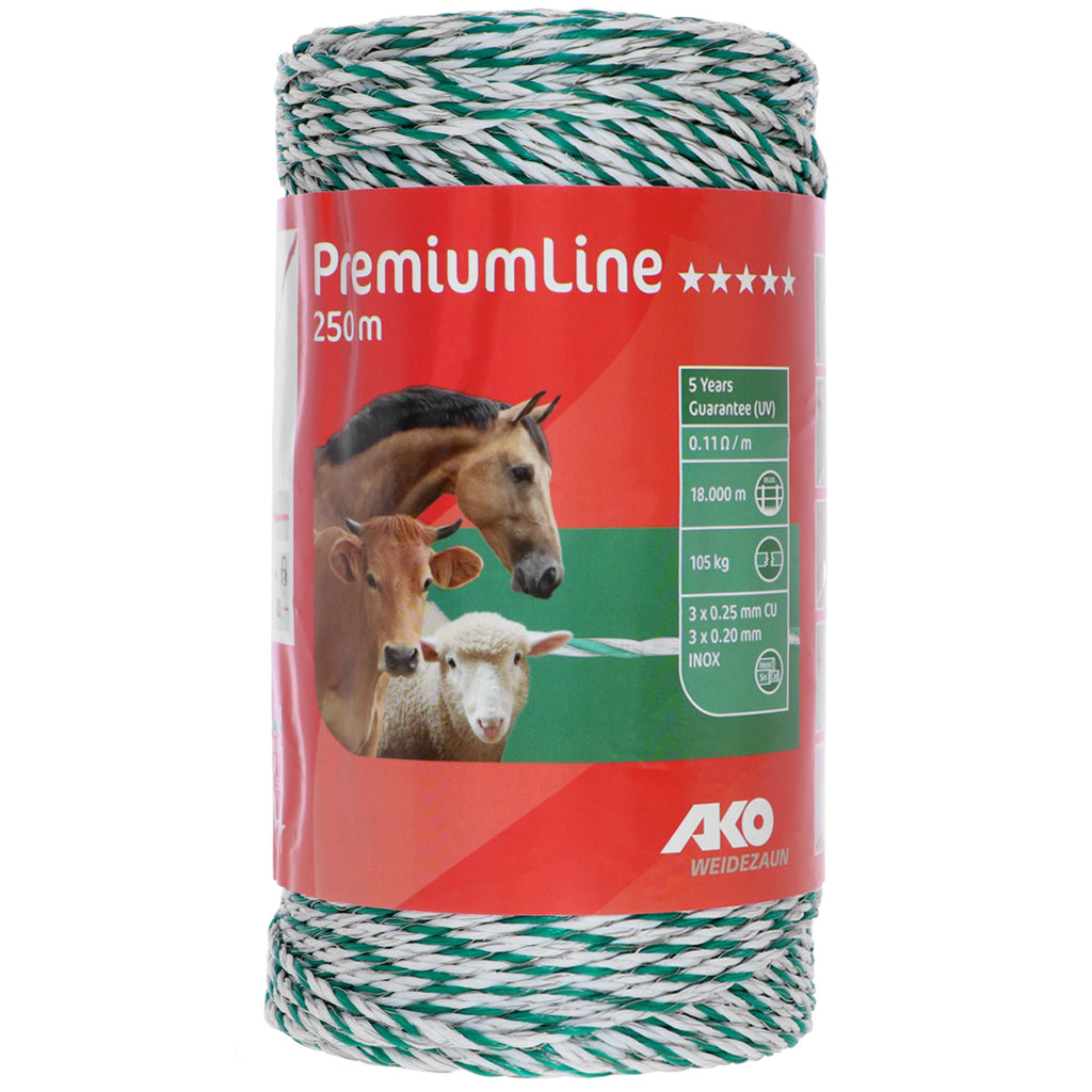 Ako Polywire PremiumLine White/Green