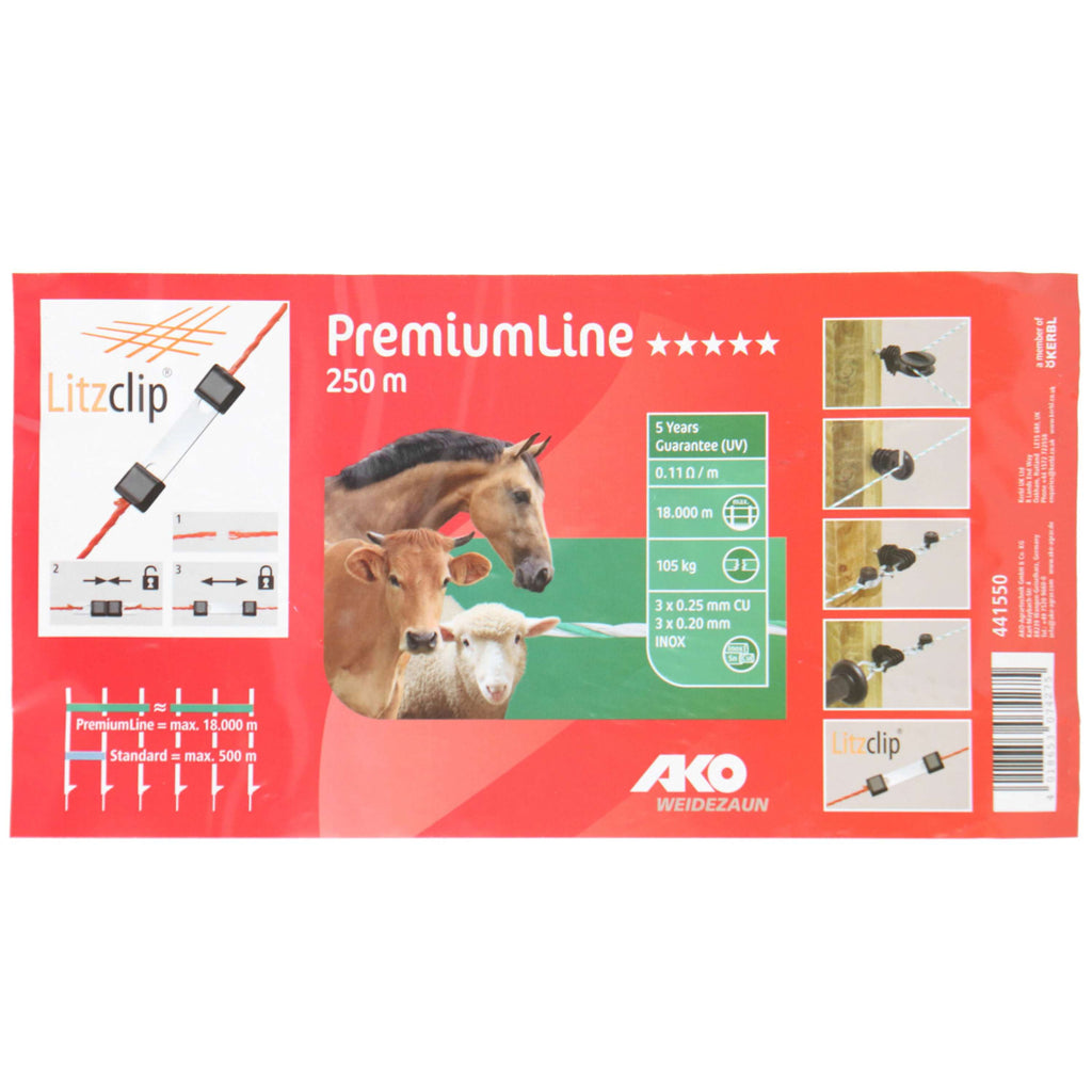 Ako Polywire PremiumLine White/Green