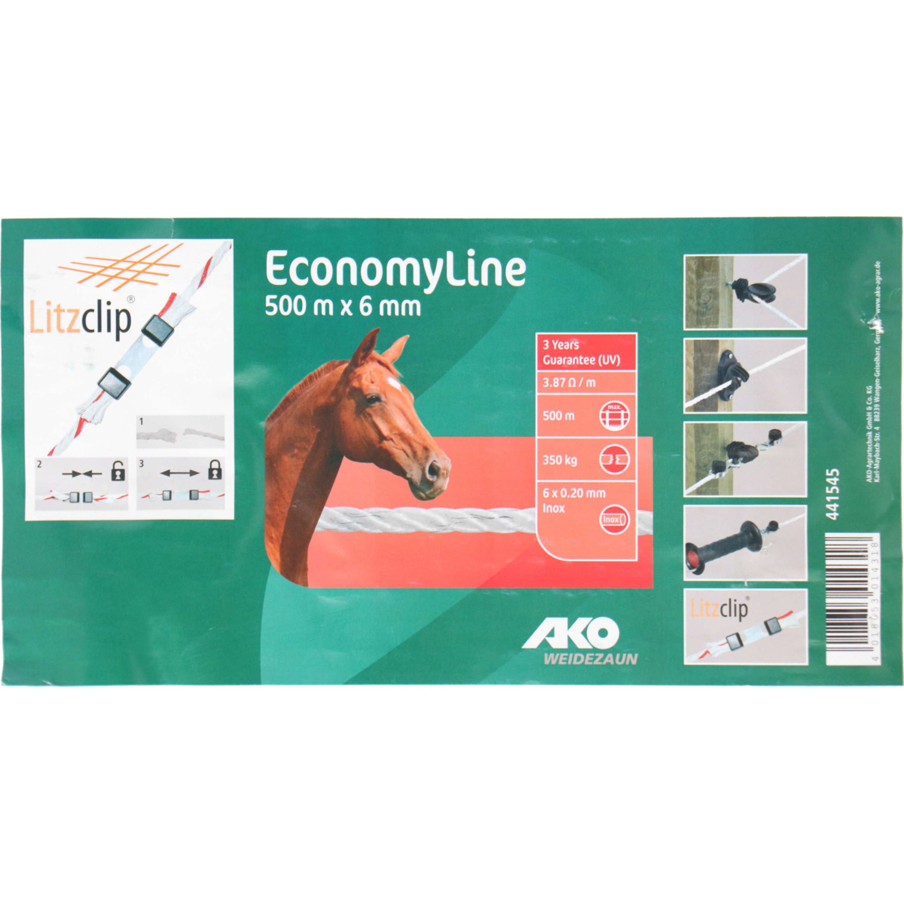 Ako Fence Rope Economyline White