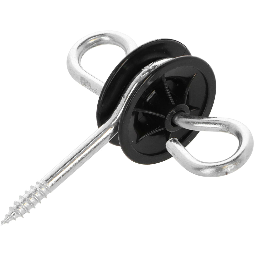 Ako Gate Handle Insulator Stainless Steel 6 Pieces Black