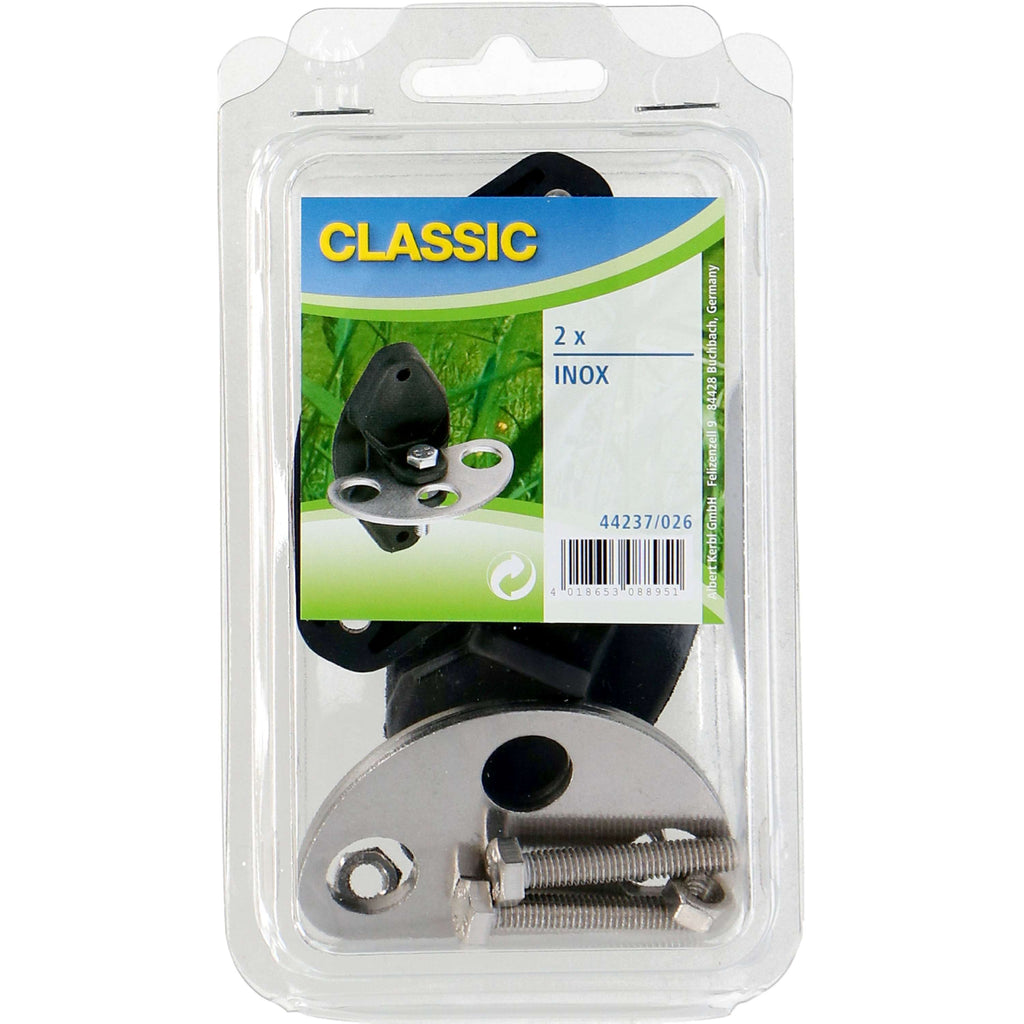 Ako Gate Handle Insulator Vario Stainless Steel 2 Sets