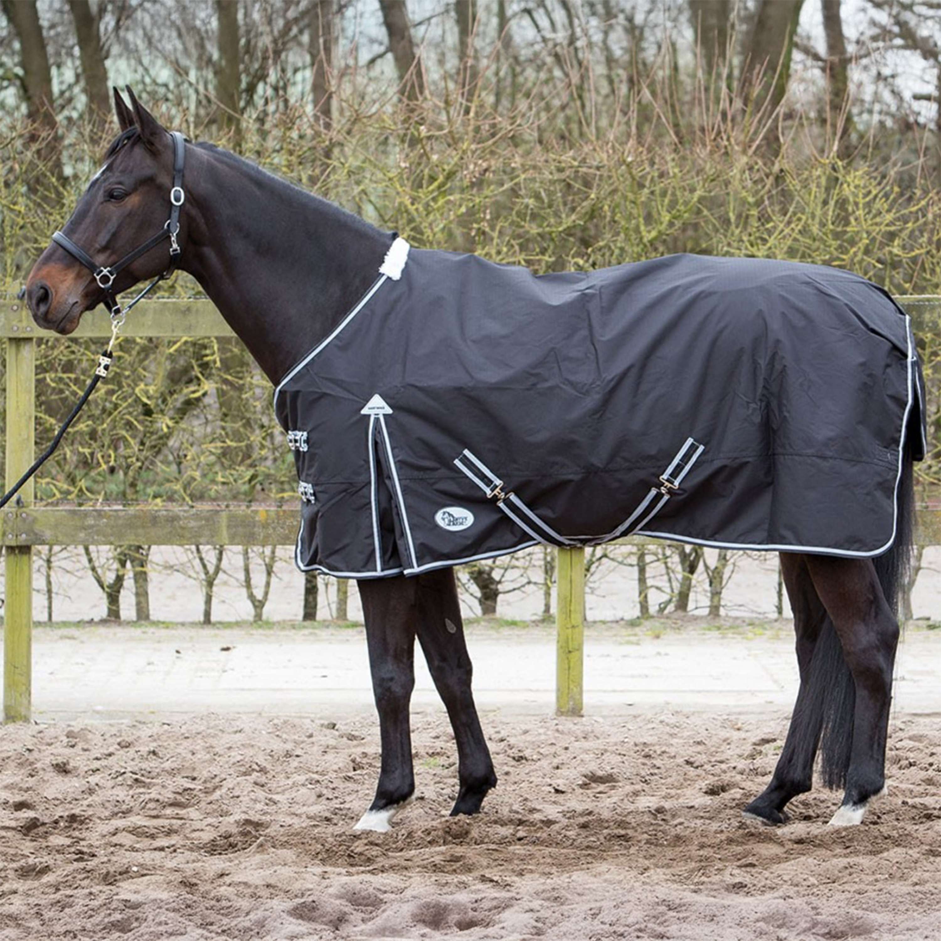 Harry's Horse Thor Rug 0g Fleece Lining Black