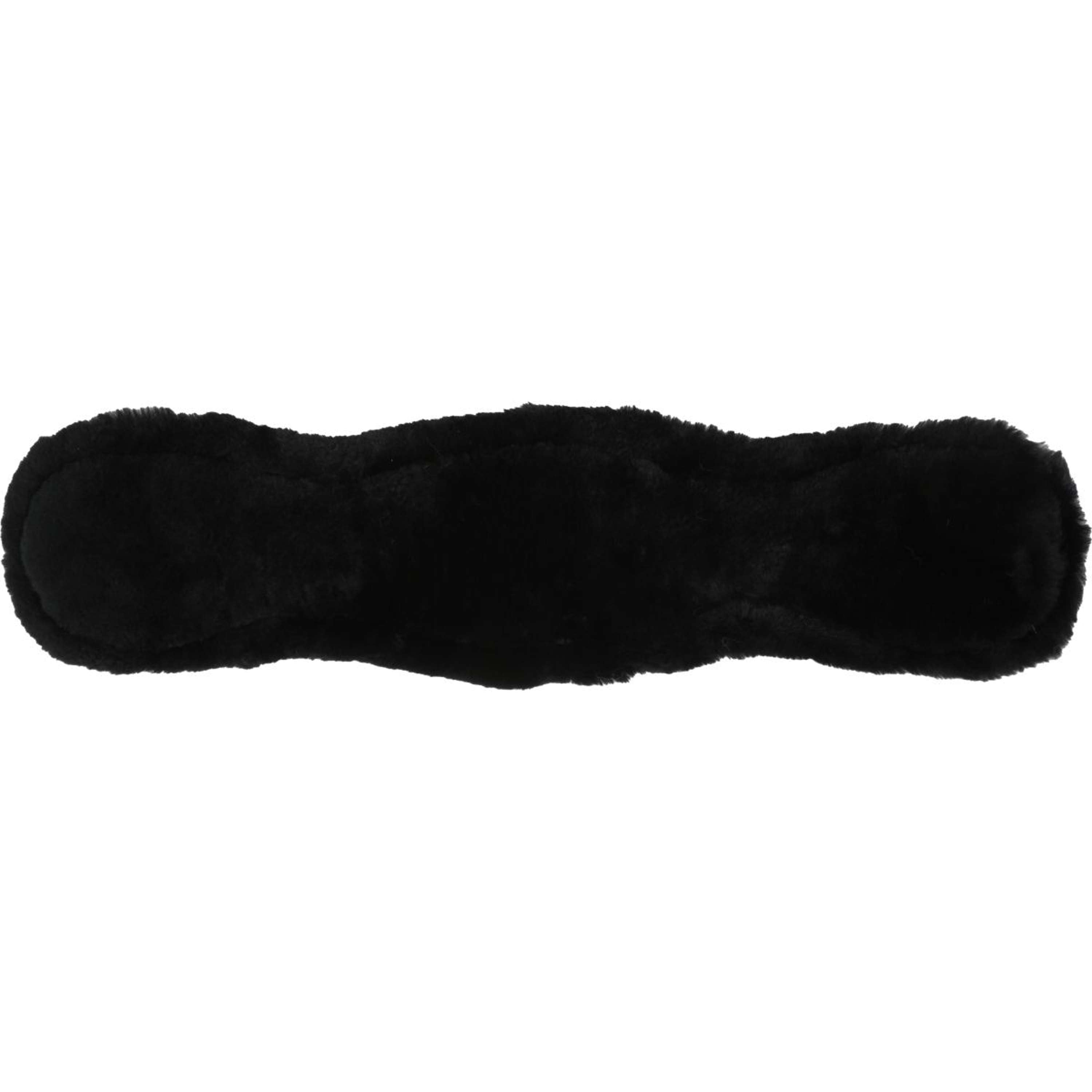 BR Dressage Girth Anatomic Sheepskin Black