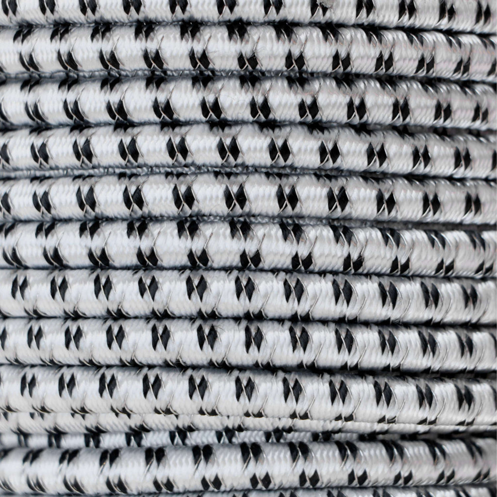 Corral Rubber Electric Rope Black/White