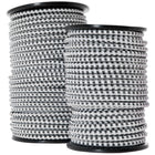 Corral Rubber Electric Rope Black/White