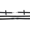 Harry's Horse Web Reins Clip Closure Black