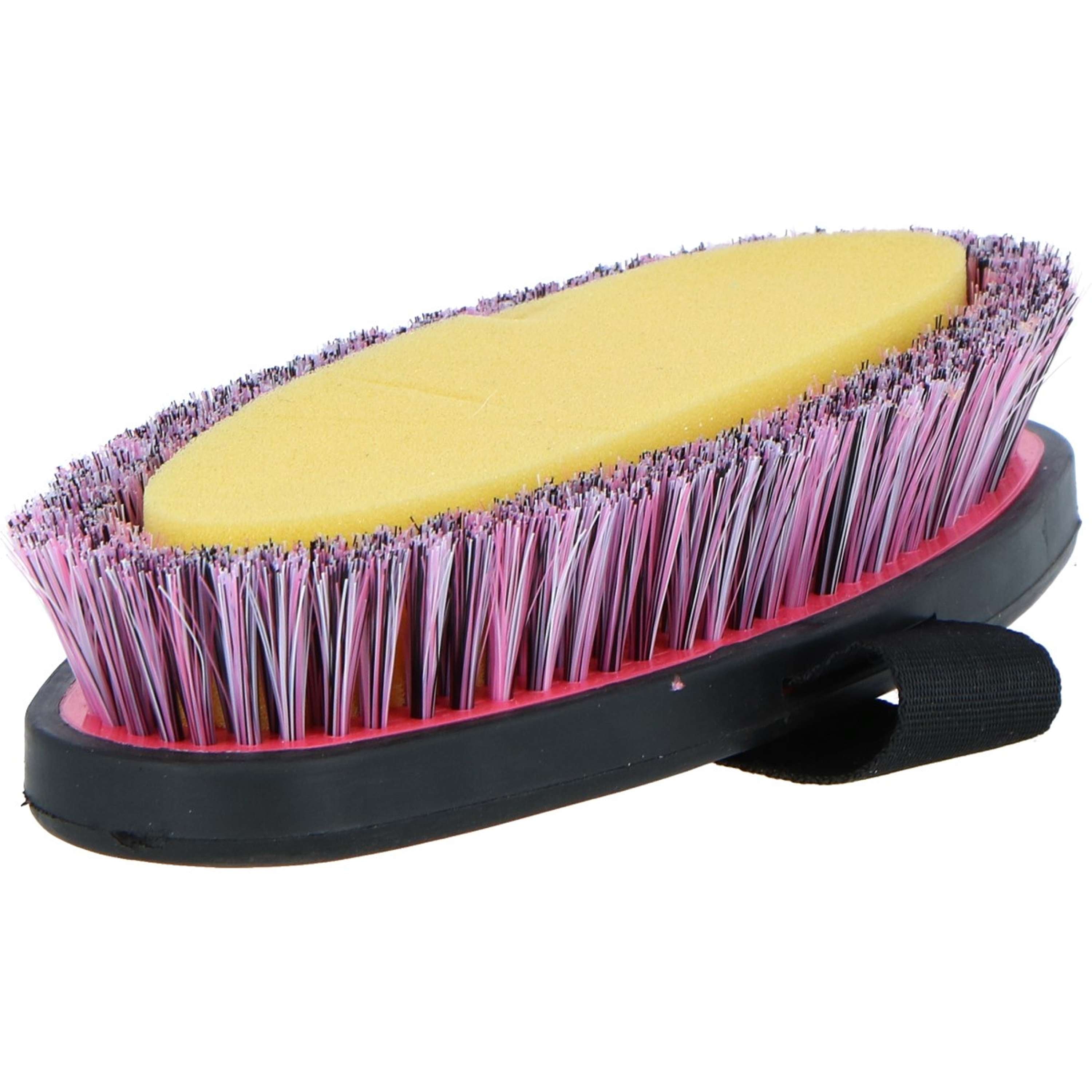 Ezi-groom by Shires Body Wash Brush Bright Pink