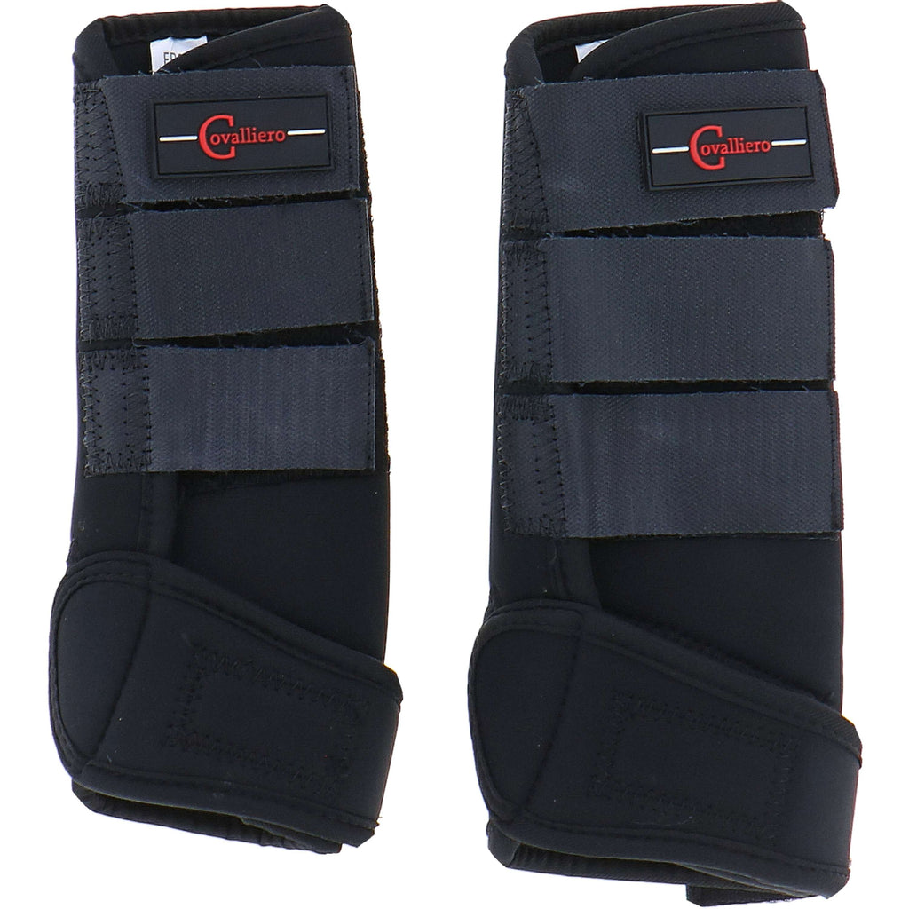 Kerbl Tendon Boots Synthetic Rubber Set of 4 Black