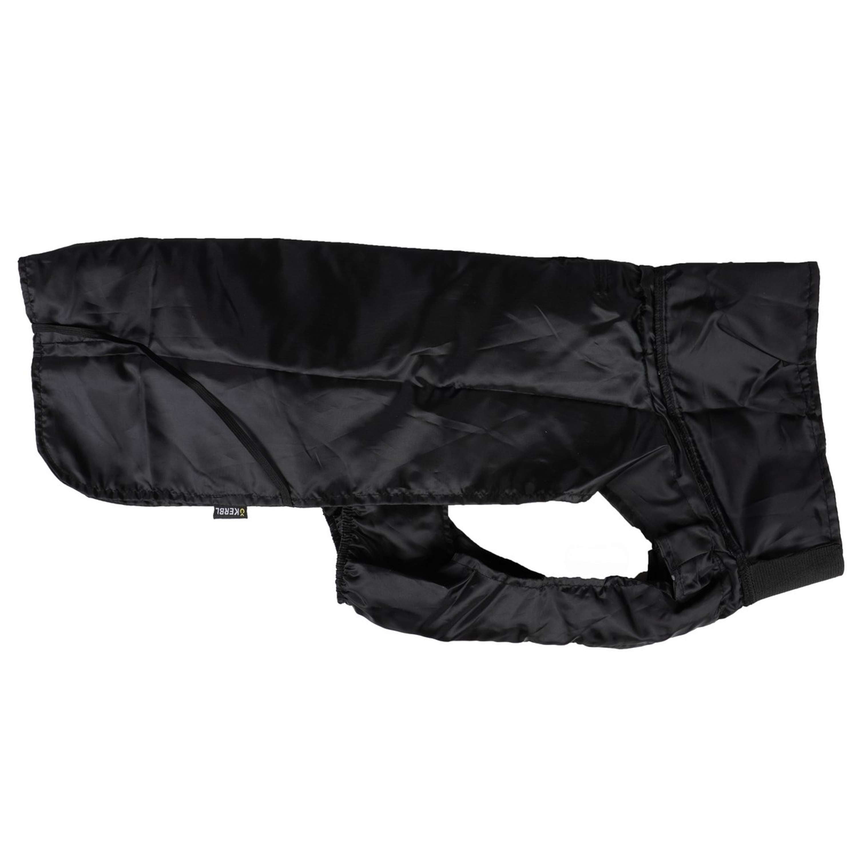 Covalliero Dog Rain Coat Forks Black