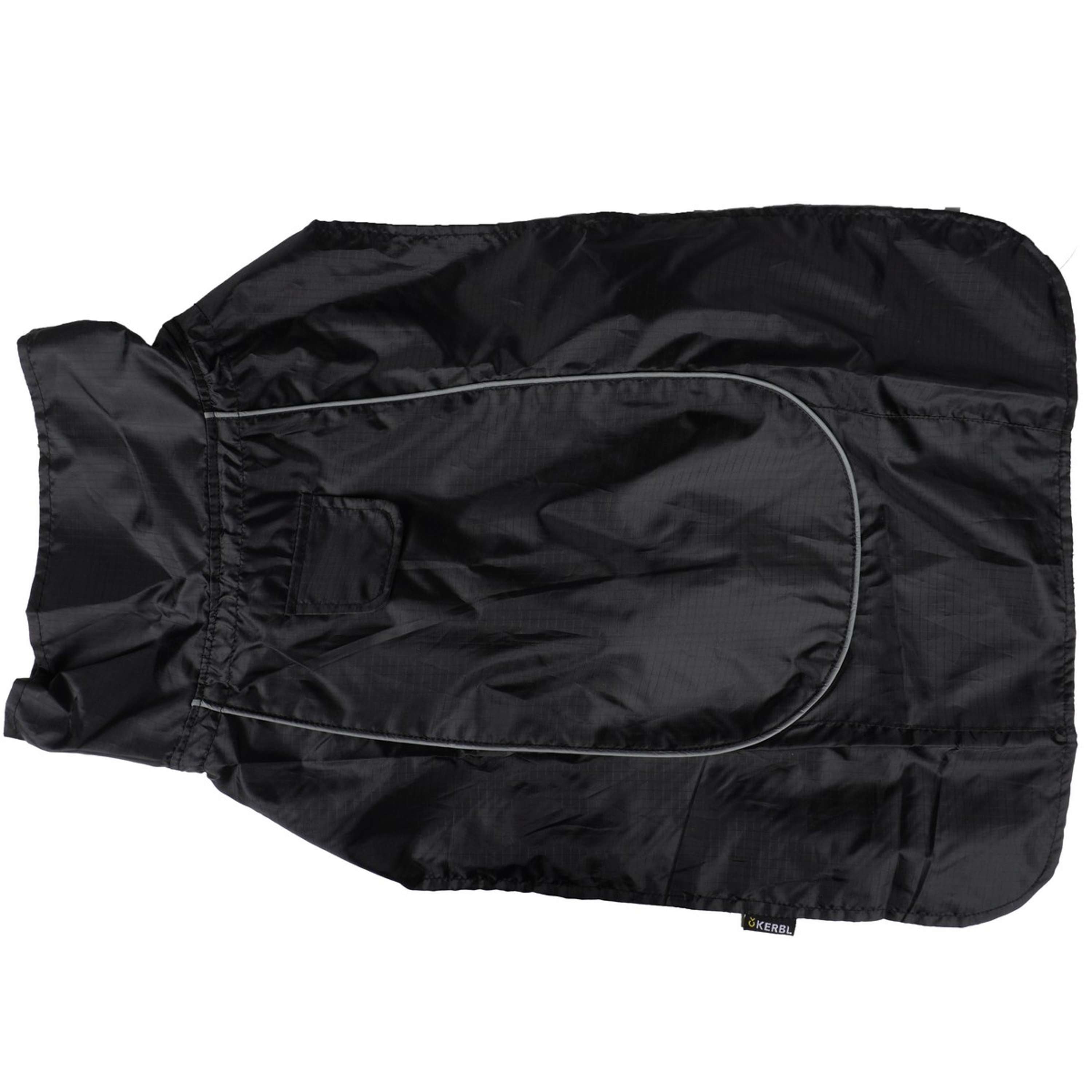 Covalliero Dog Rain Coat Forks Black