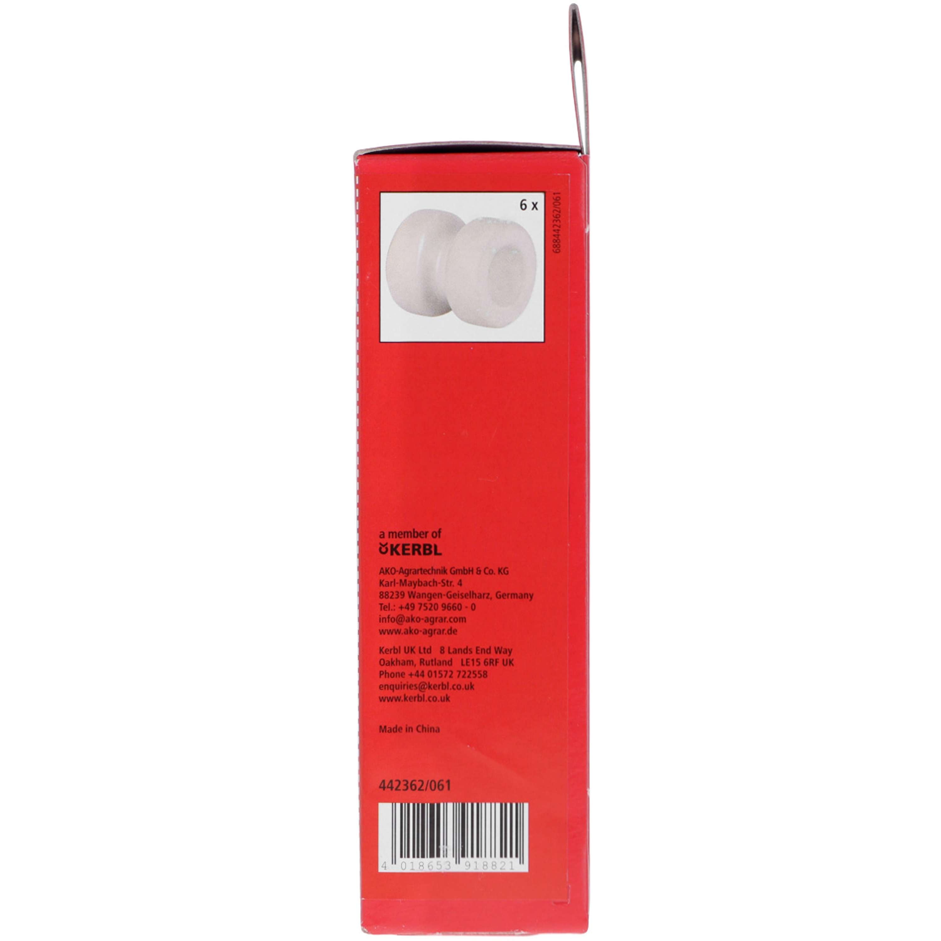 Ako Porcellan Corner Isolator 6 Pieces