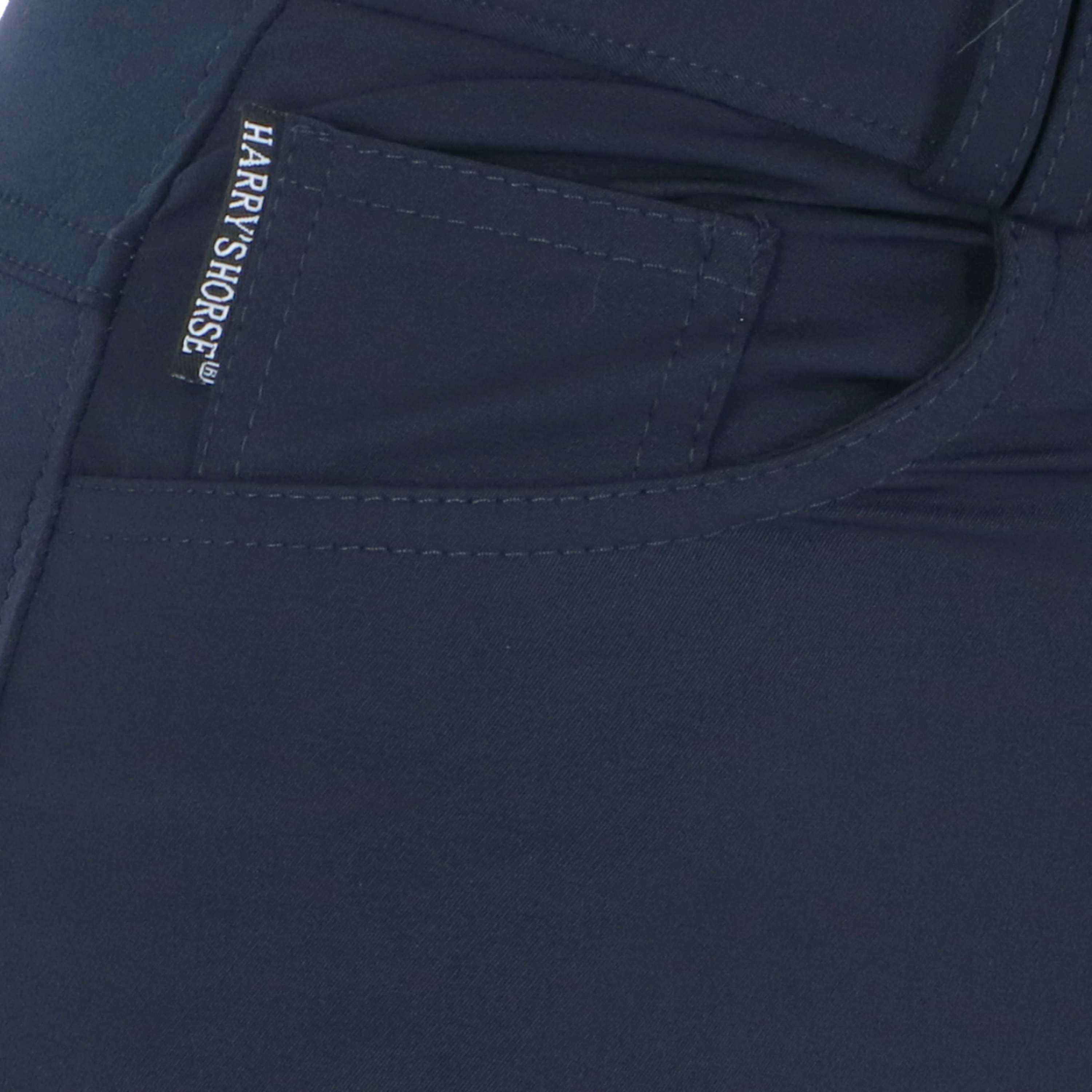 Harry's Horse Breeches Redwood Full Grip Navy