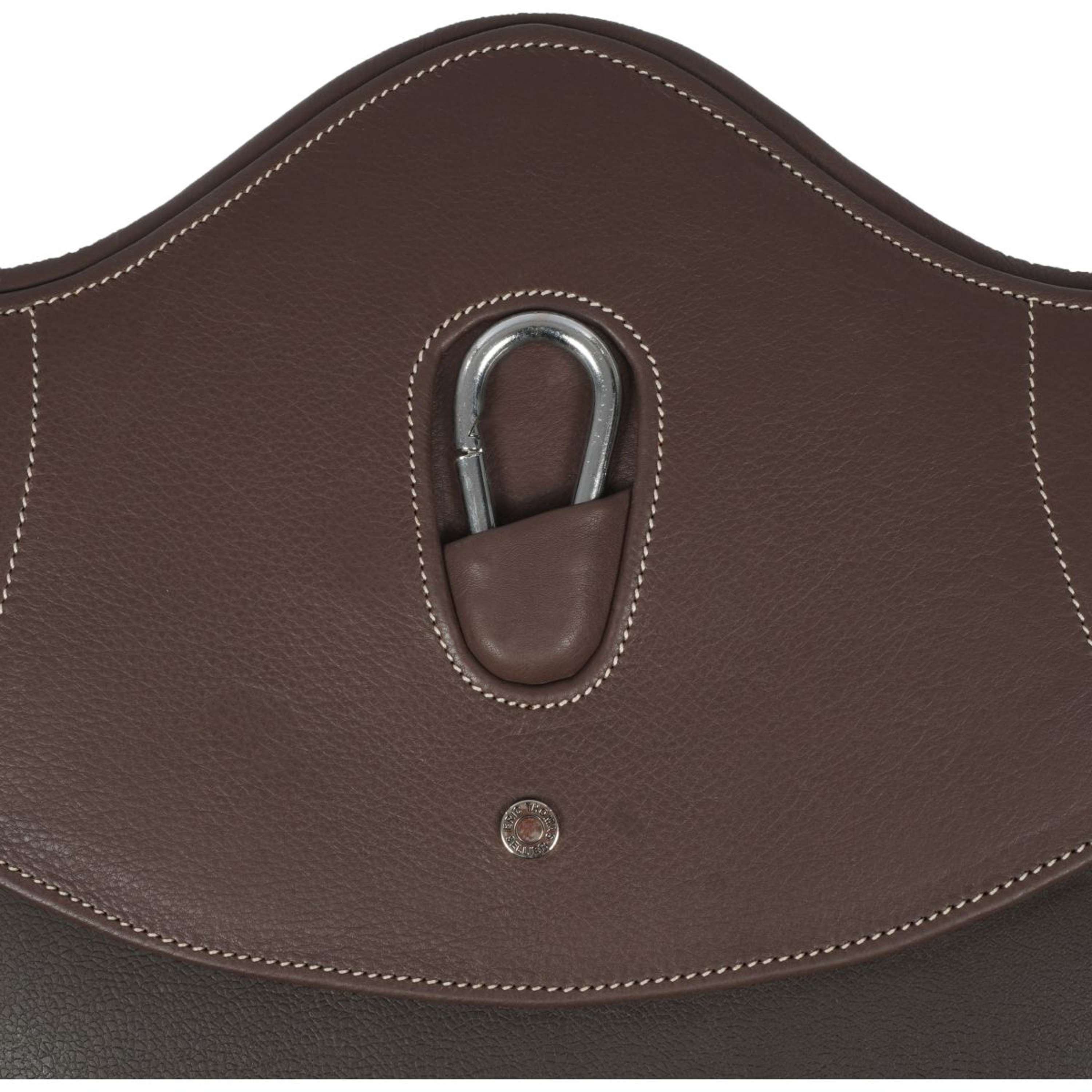 Eric Thomas Girth Fitter with Belly Flap Short Havana