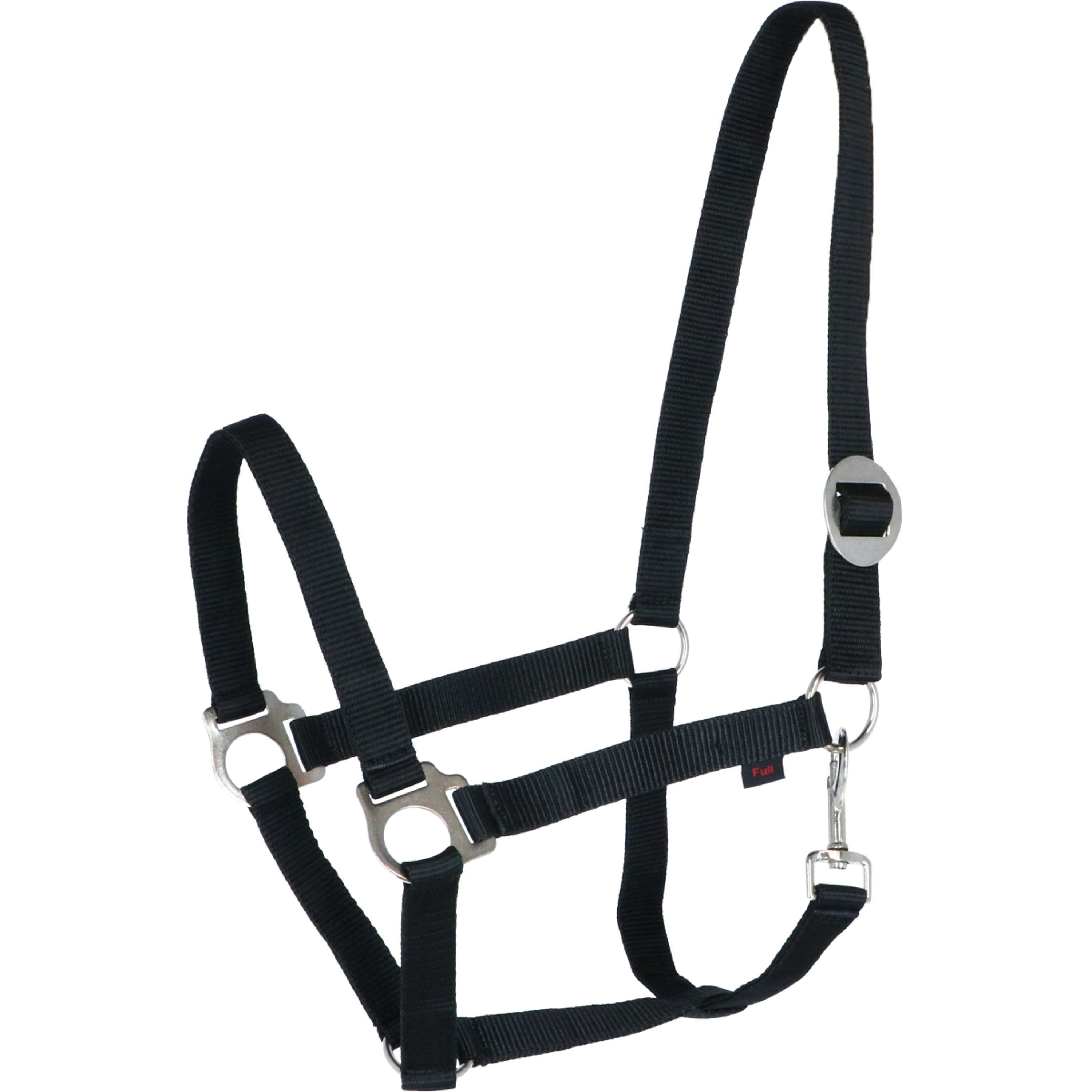 Covalliero Head-Collar Hippo Nylon Black