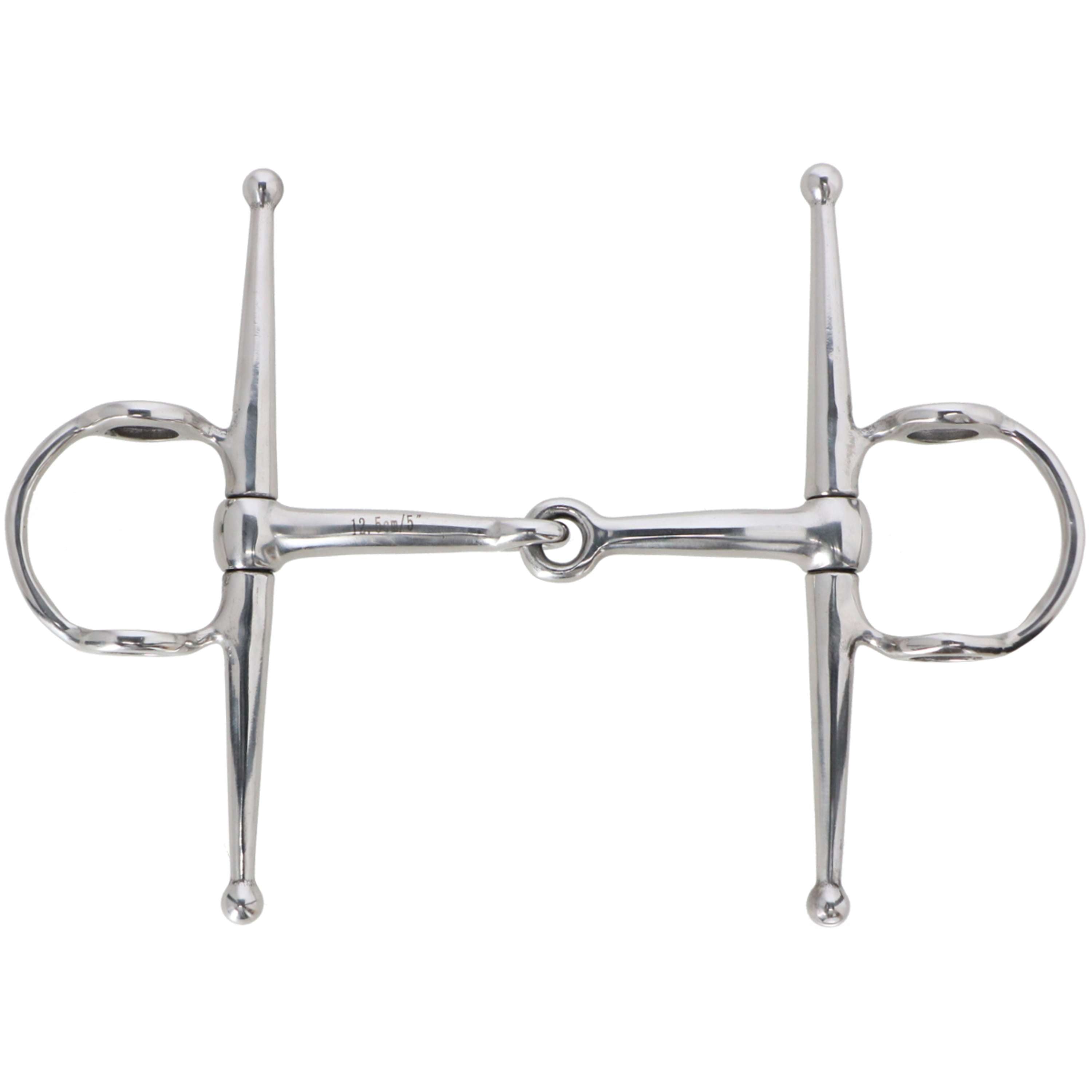Feeling Full Cheek Gag Bit Stainless Steel Solid 13mm