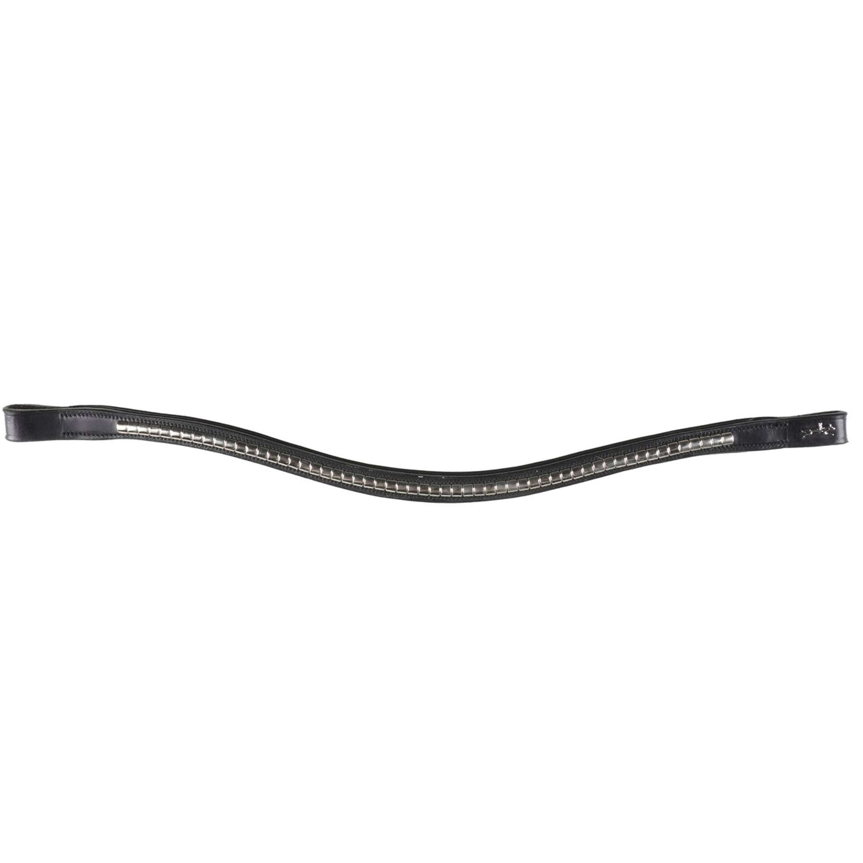 Schockemöhle Browband Clincher Select Wave Black/Silver
