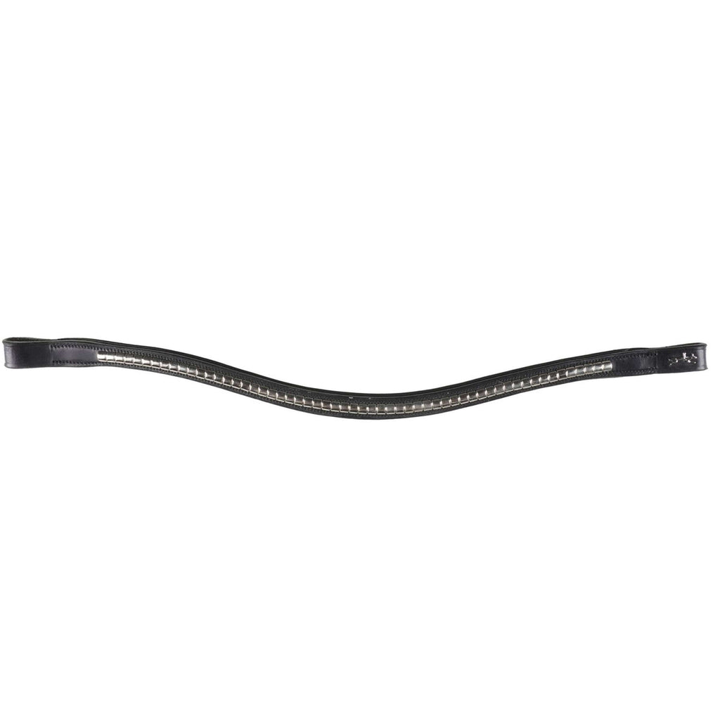 Schockemöhle Browband Clincher Select Wave Black/Silver