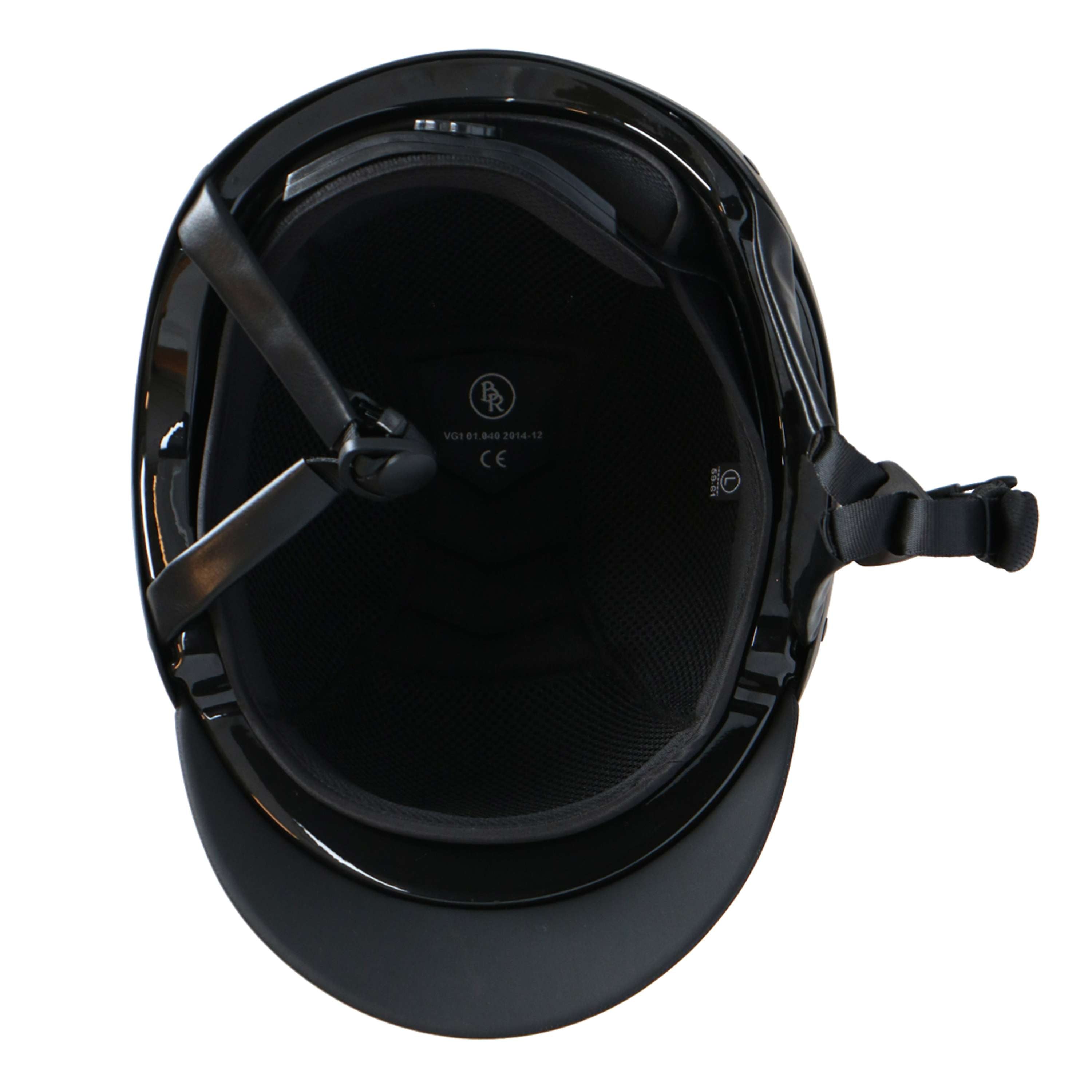 BR Riding Cap Lambda Glitter Black/Gunmetal