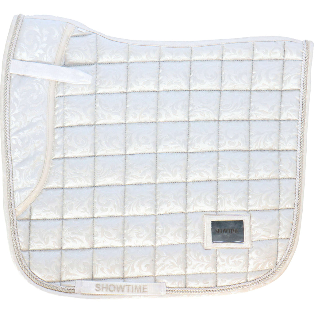 HB Showtime Saddlepad Lake View Dressage Pearl White
