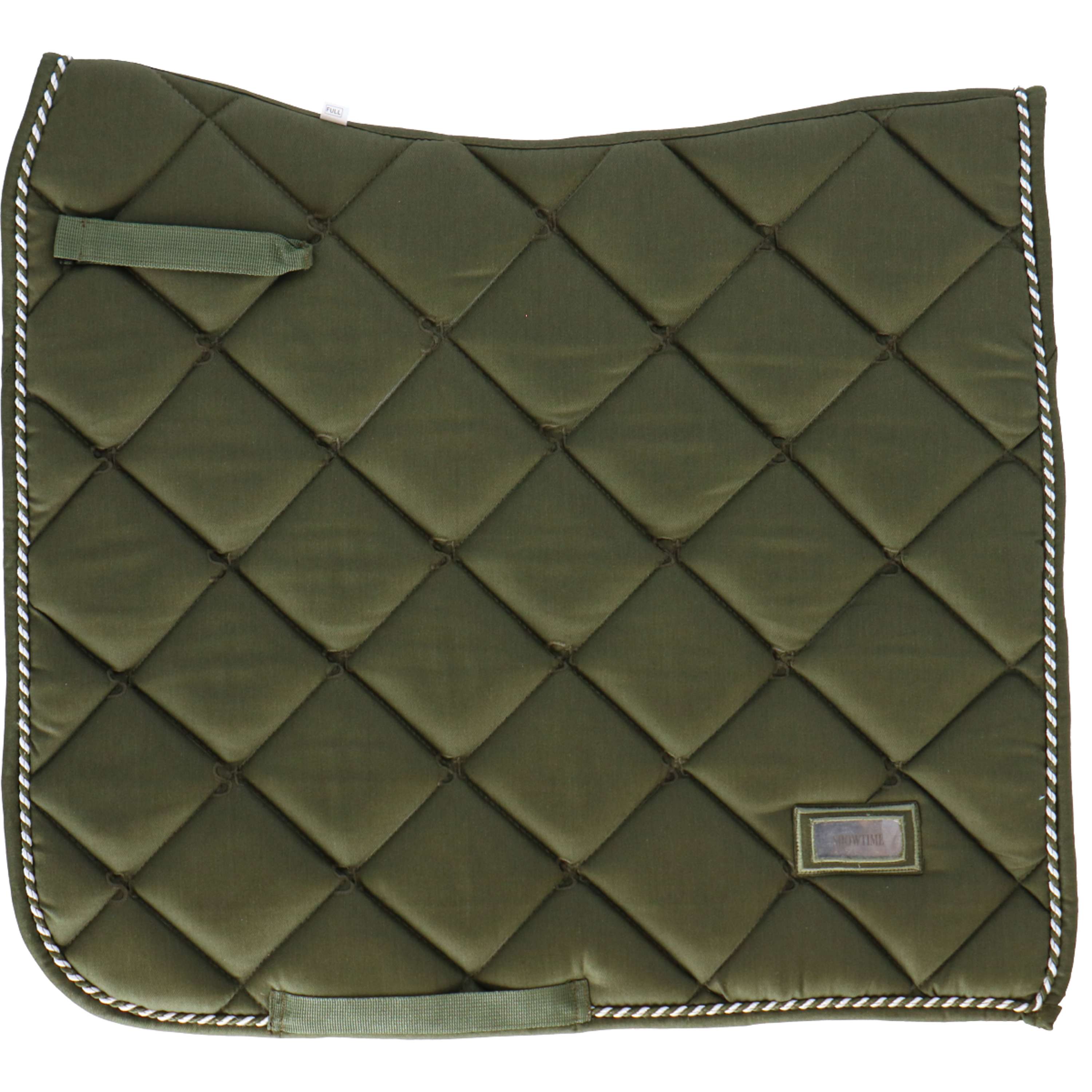 HB Showtime Saddlepad Crown Dressage moss green