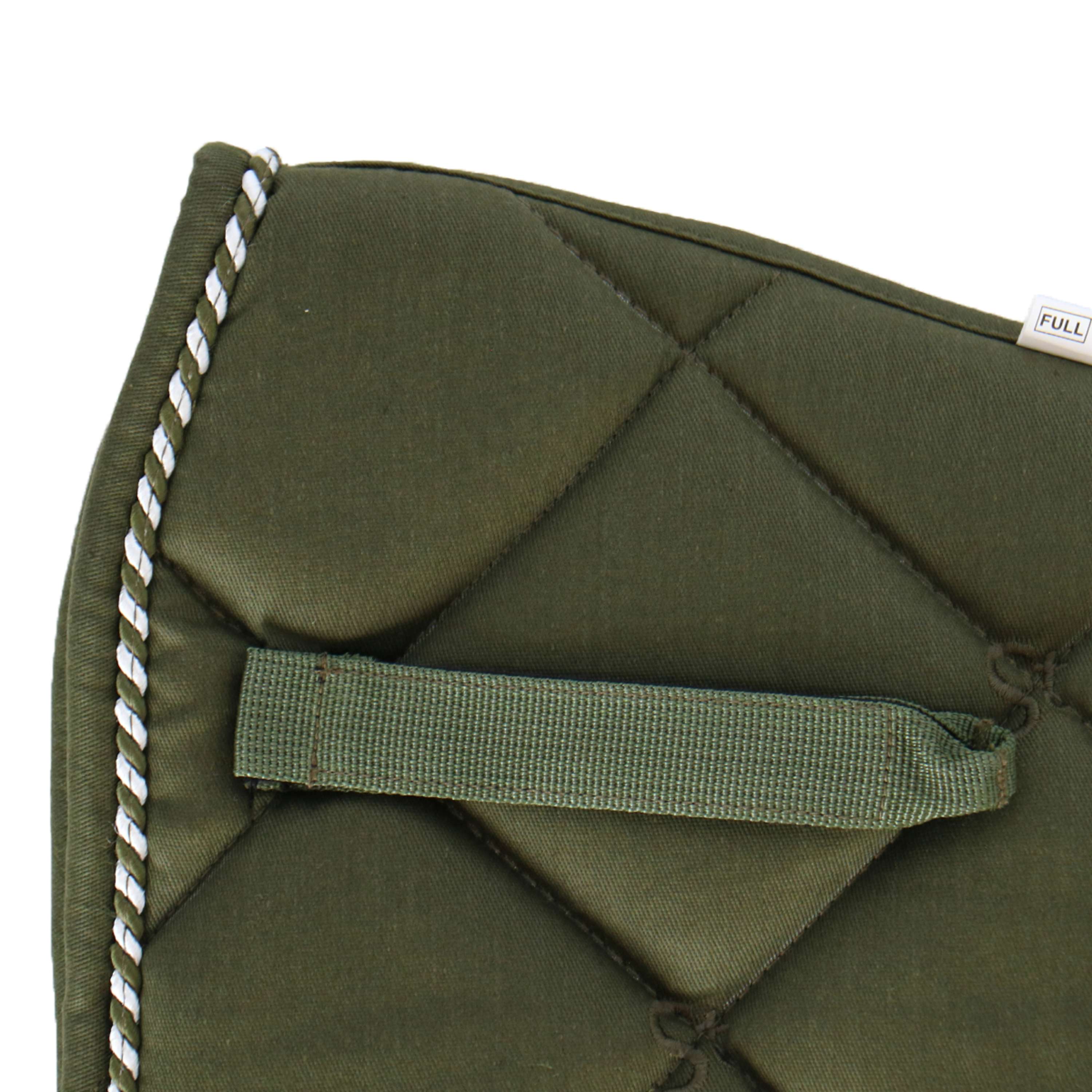 HB Showtime Saddlepad Crown Dressage moss green