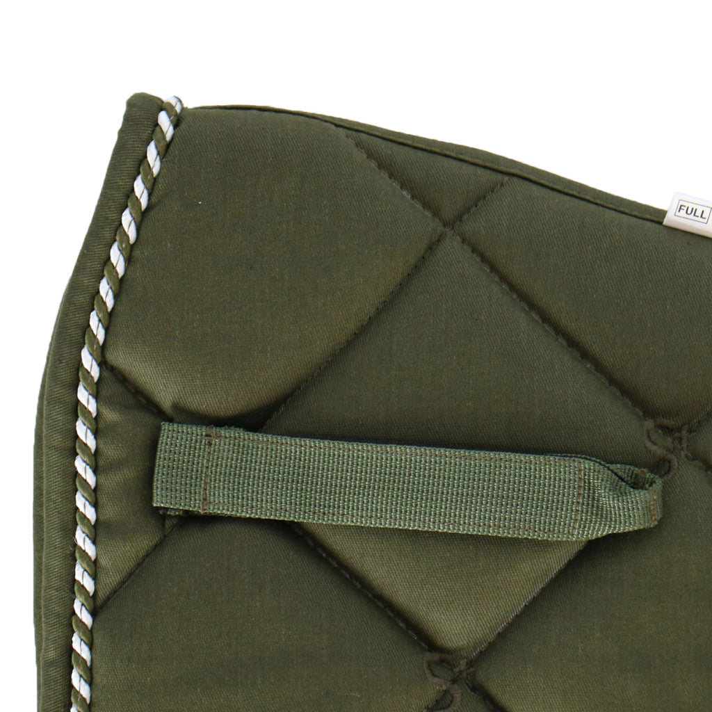 HB Showtime Saddlepad Crown Dressage moss green