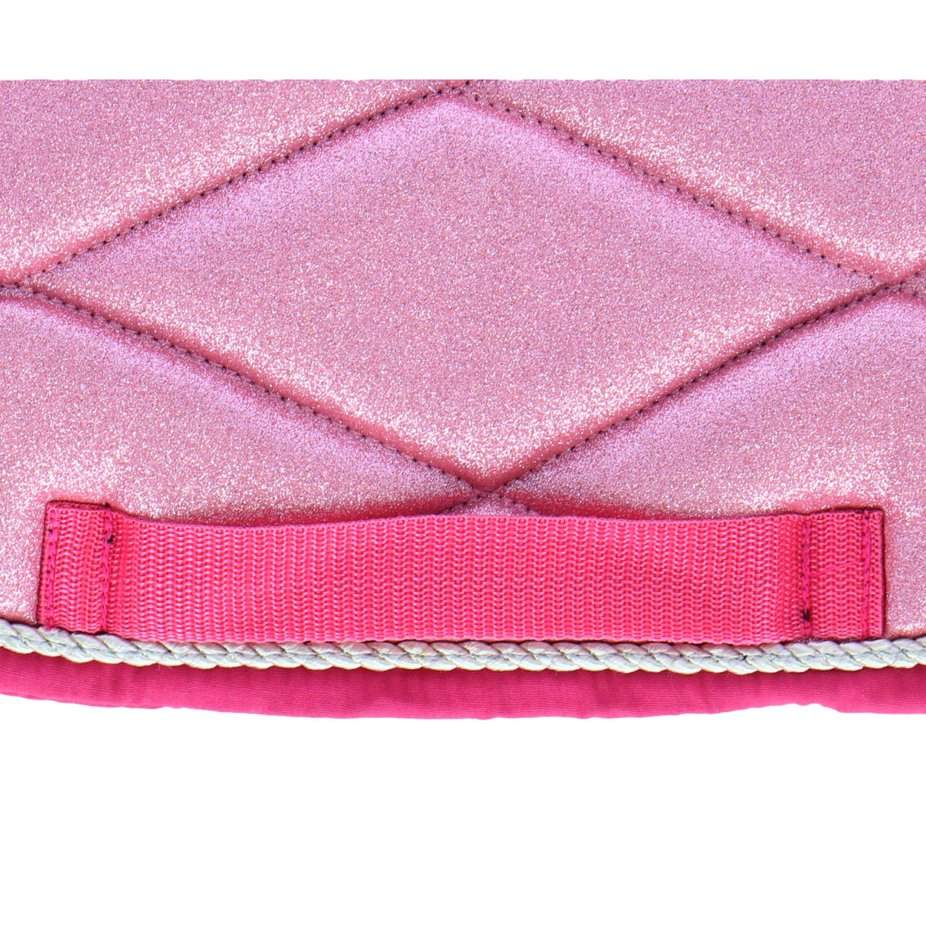 HB Harry & Hector Saddlepad Sparkling Glitter Pink