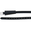 F.R.A. Stirrup straps 22mm Leather/PP Black
