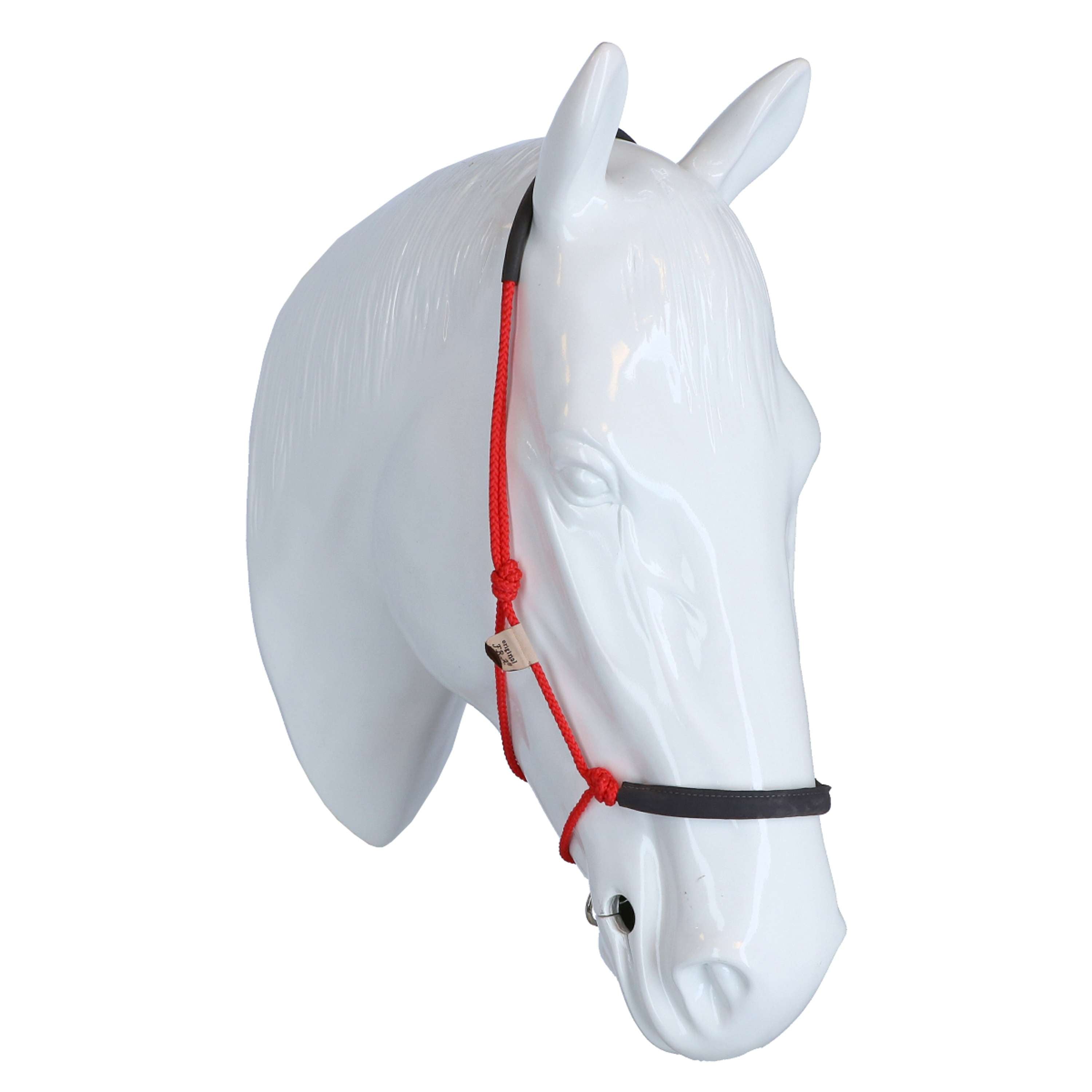 F.R.A. Rope Halter Capal Nubuck Profi Red