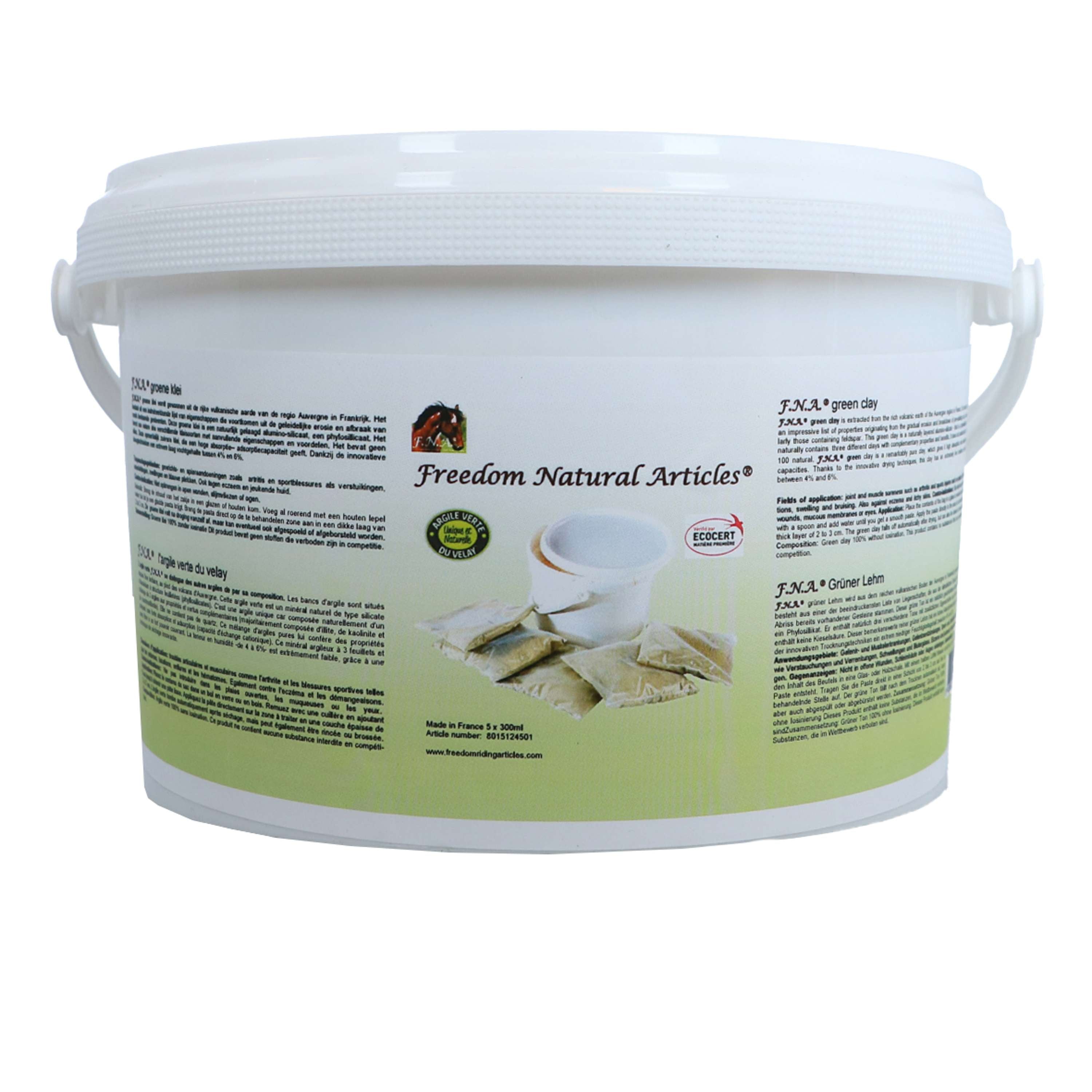 F.N.A. Green Clay Bucket
