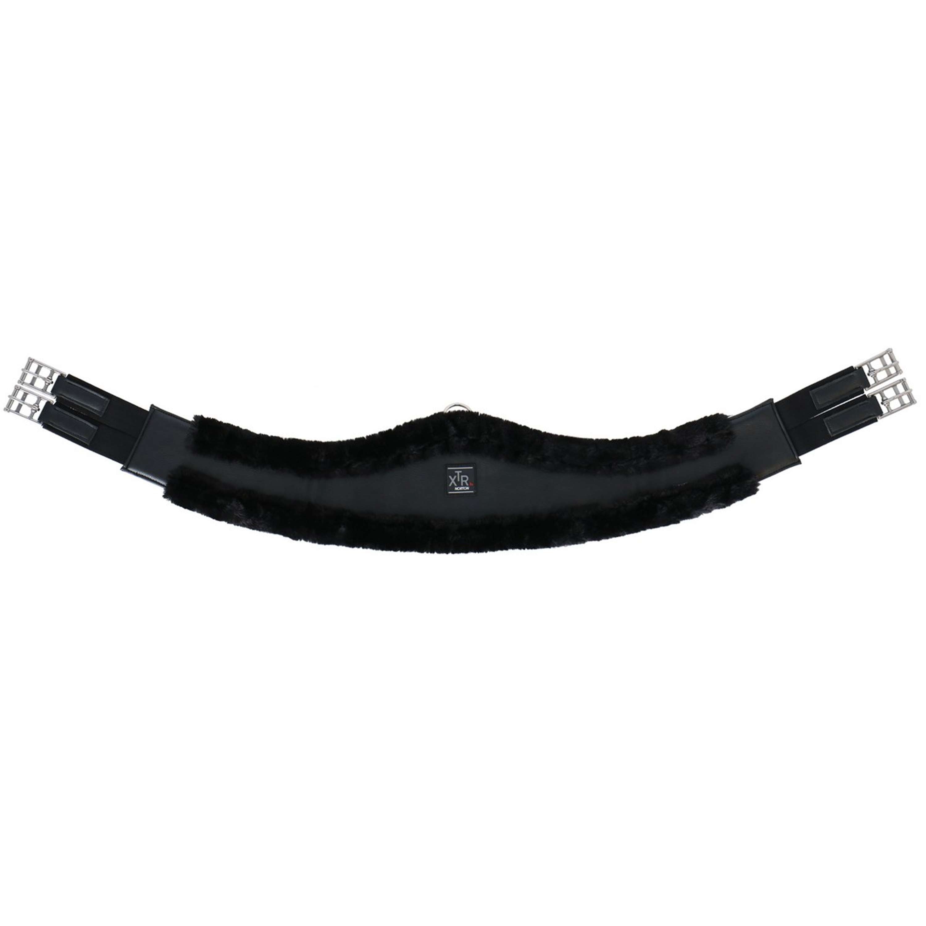 Norton Girth XTR with Synthetic Sheepskin Black