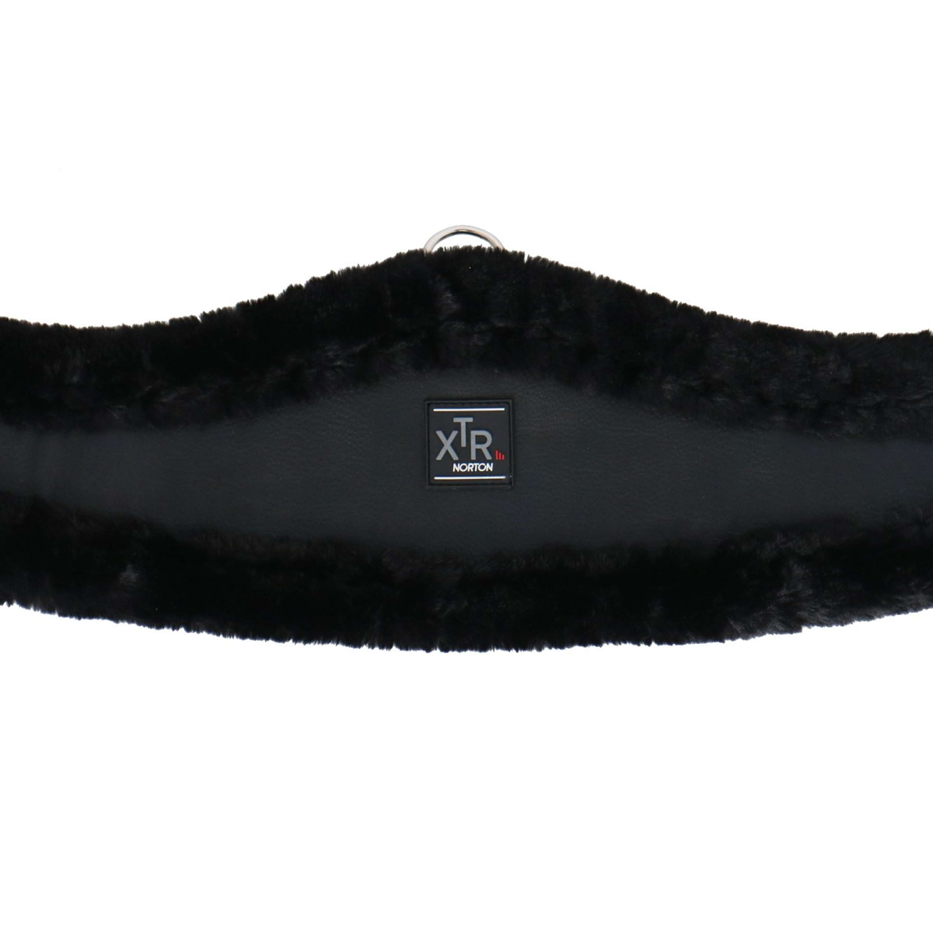 Norton Girth XTR with Synthetic Sheepskin Black