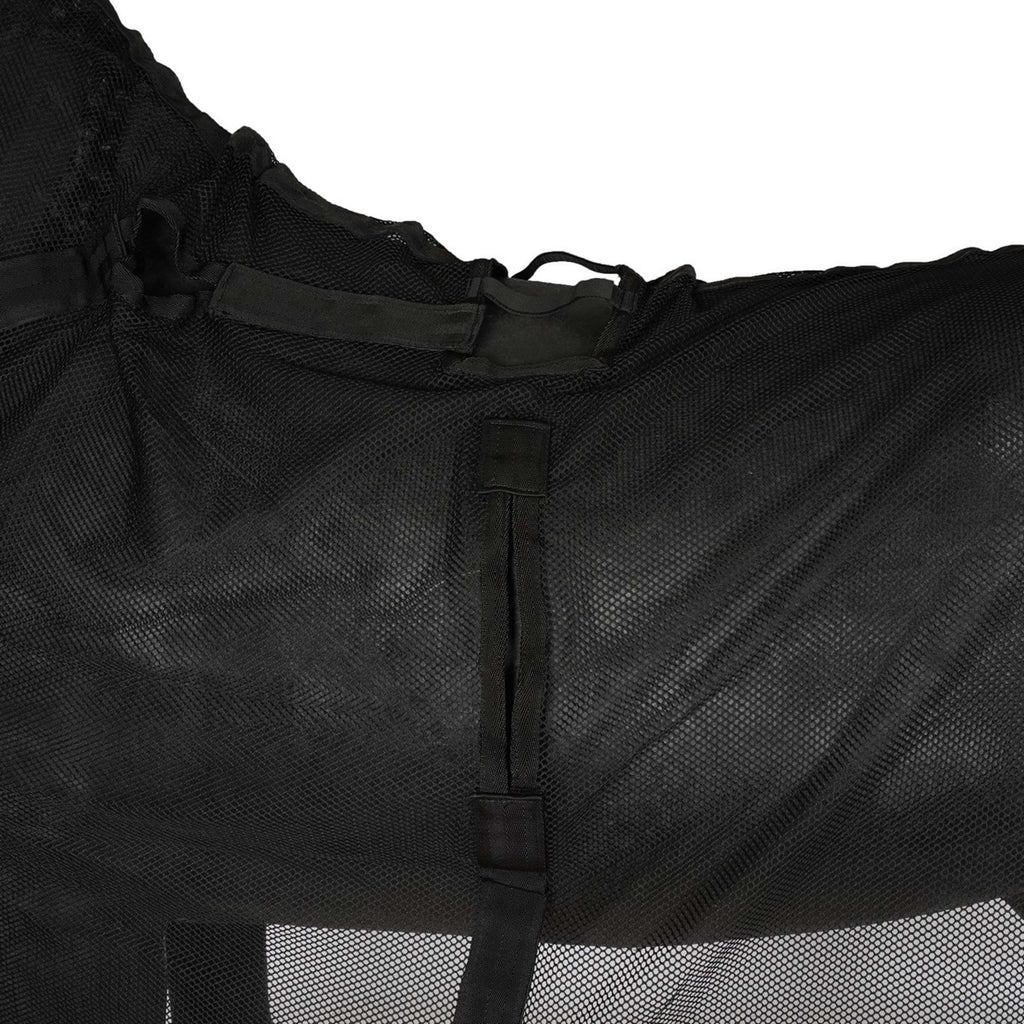 HB Driving Fly Rug with a Hood Black