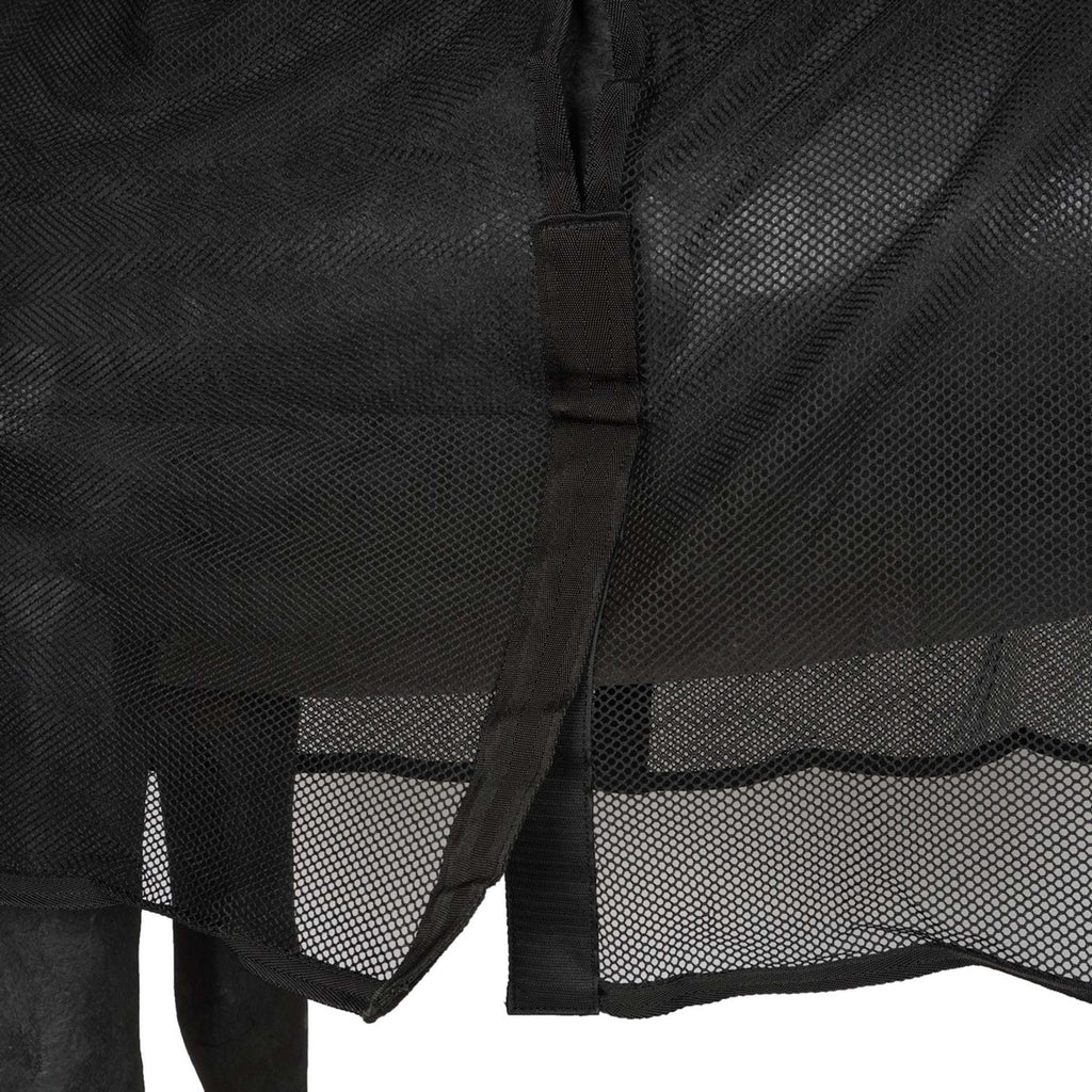 HB Driving Fly Rug with a Hood Black