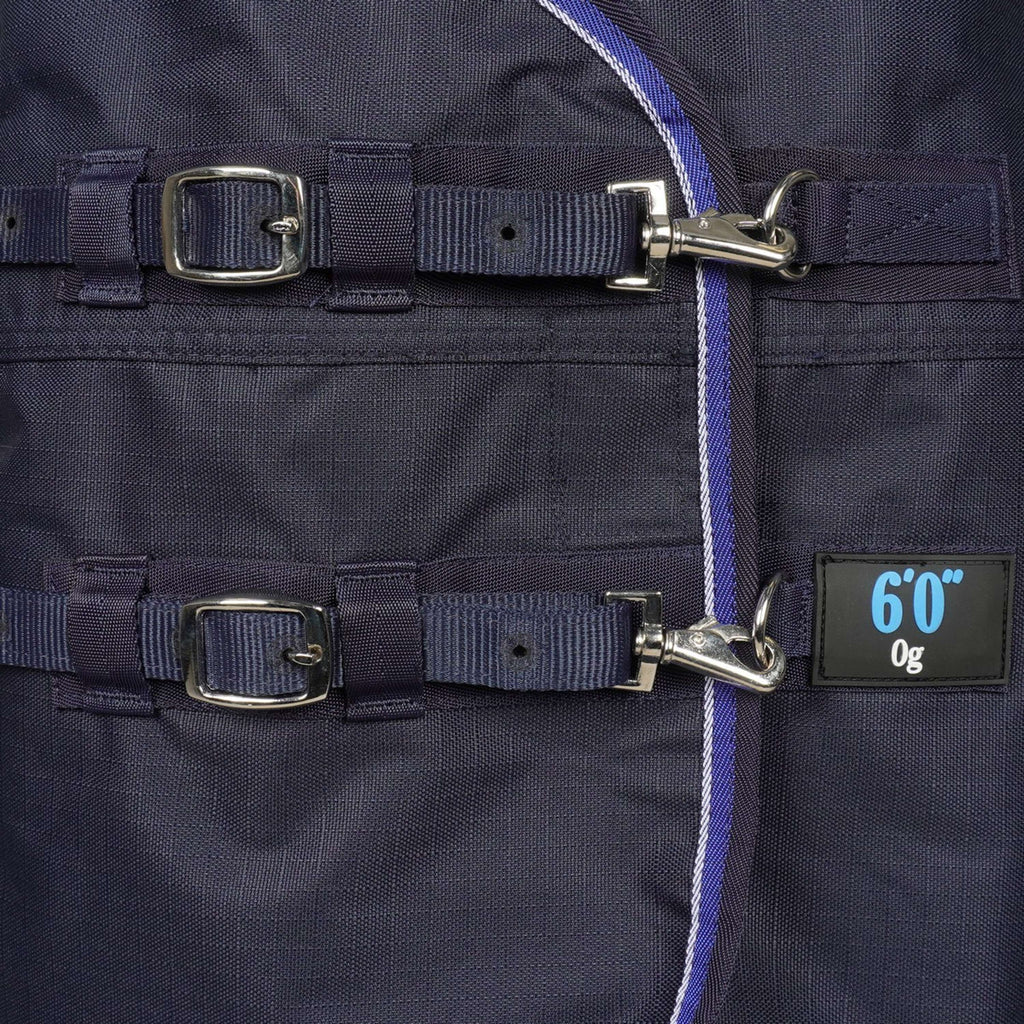 EQUITHÈME Outdoor Rug Classic 1200D 200g Navy