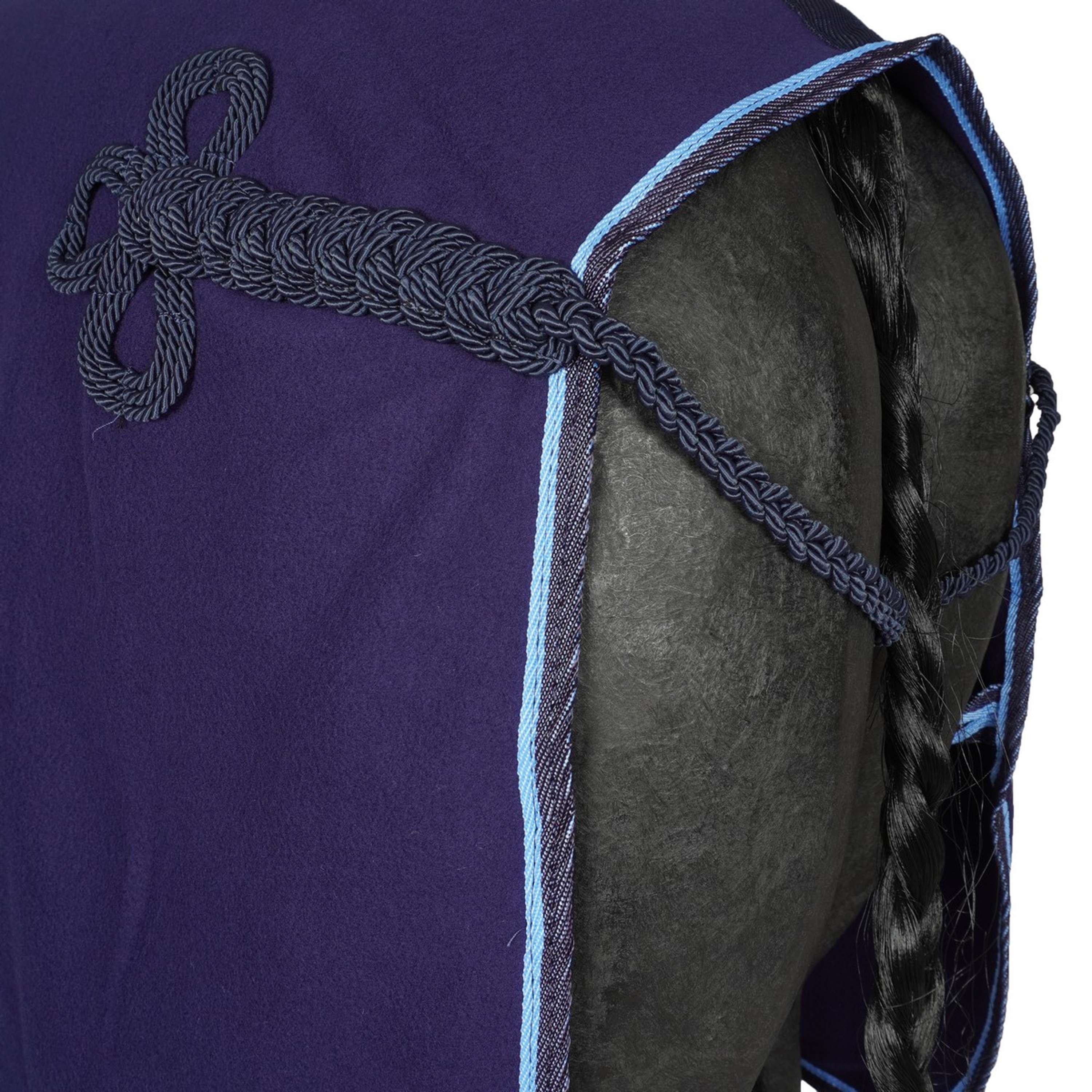 Riding World Show Rug Navy