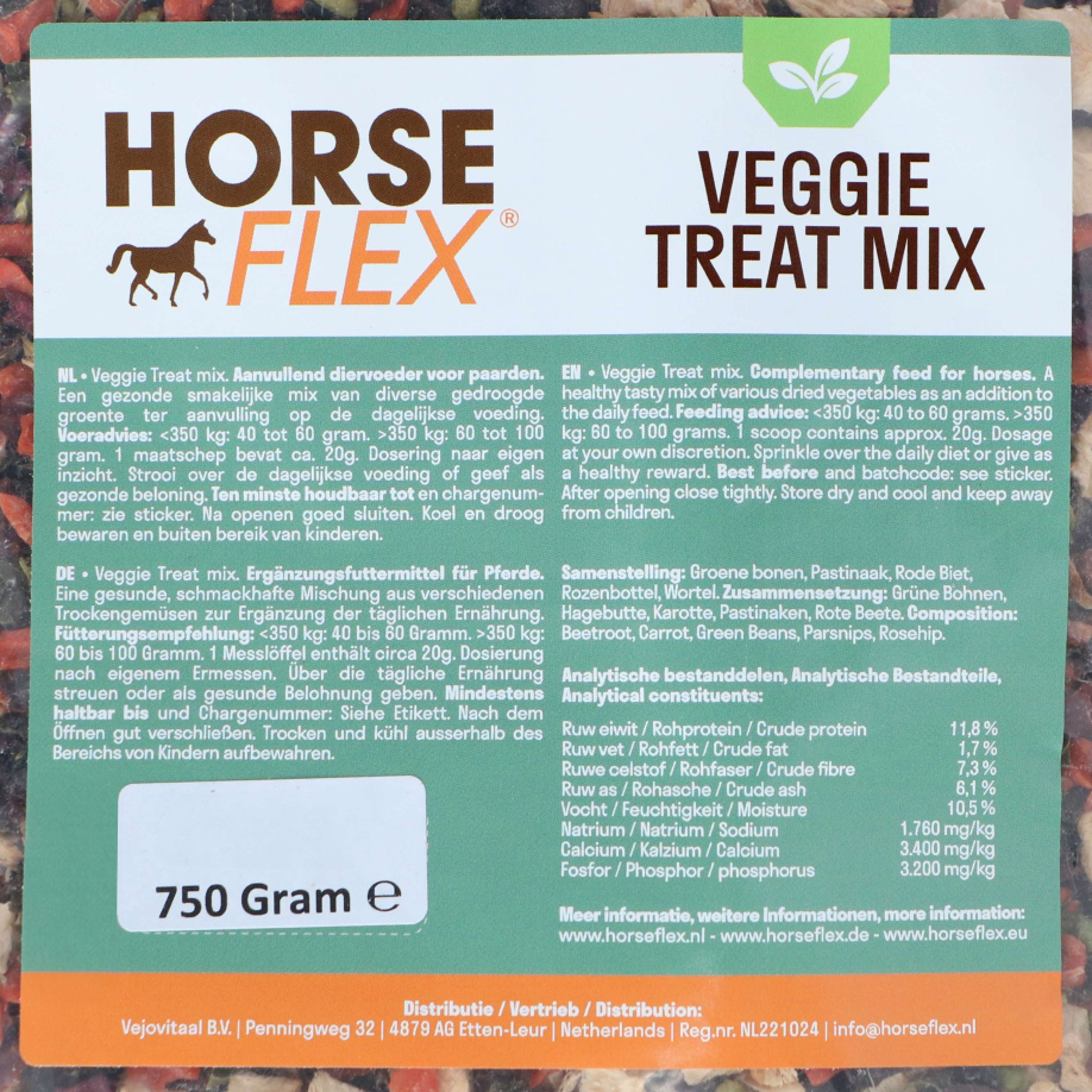 HorseFlex Veggie Treat Mix Refill