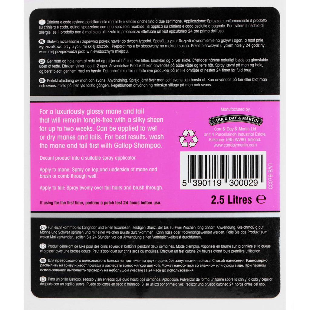 Carr & Day & Martin Mane/Tail Lotion Refill